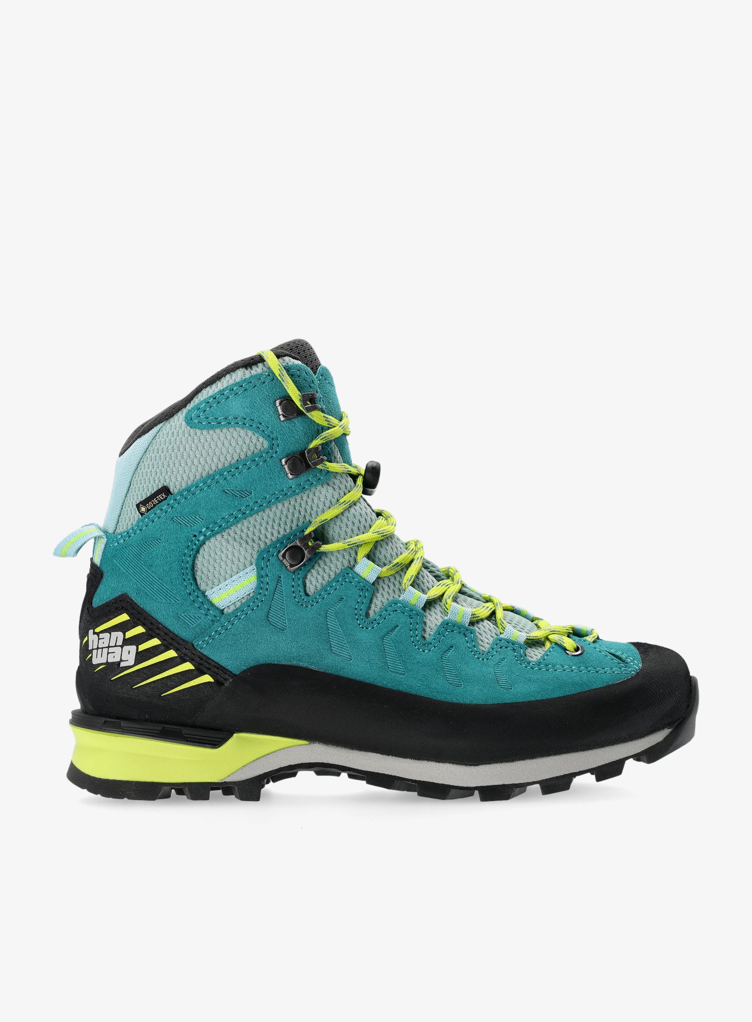 Obuv k poloautomatickým mačkám dámské Hanwag Makra Pro Lady GTX - icefall/sulphur