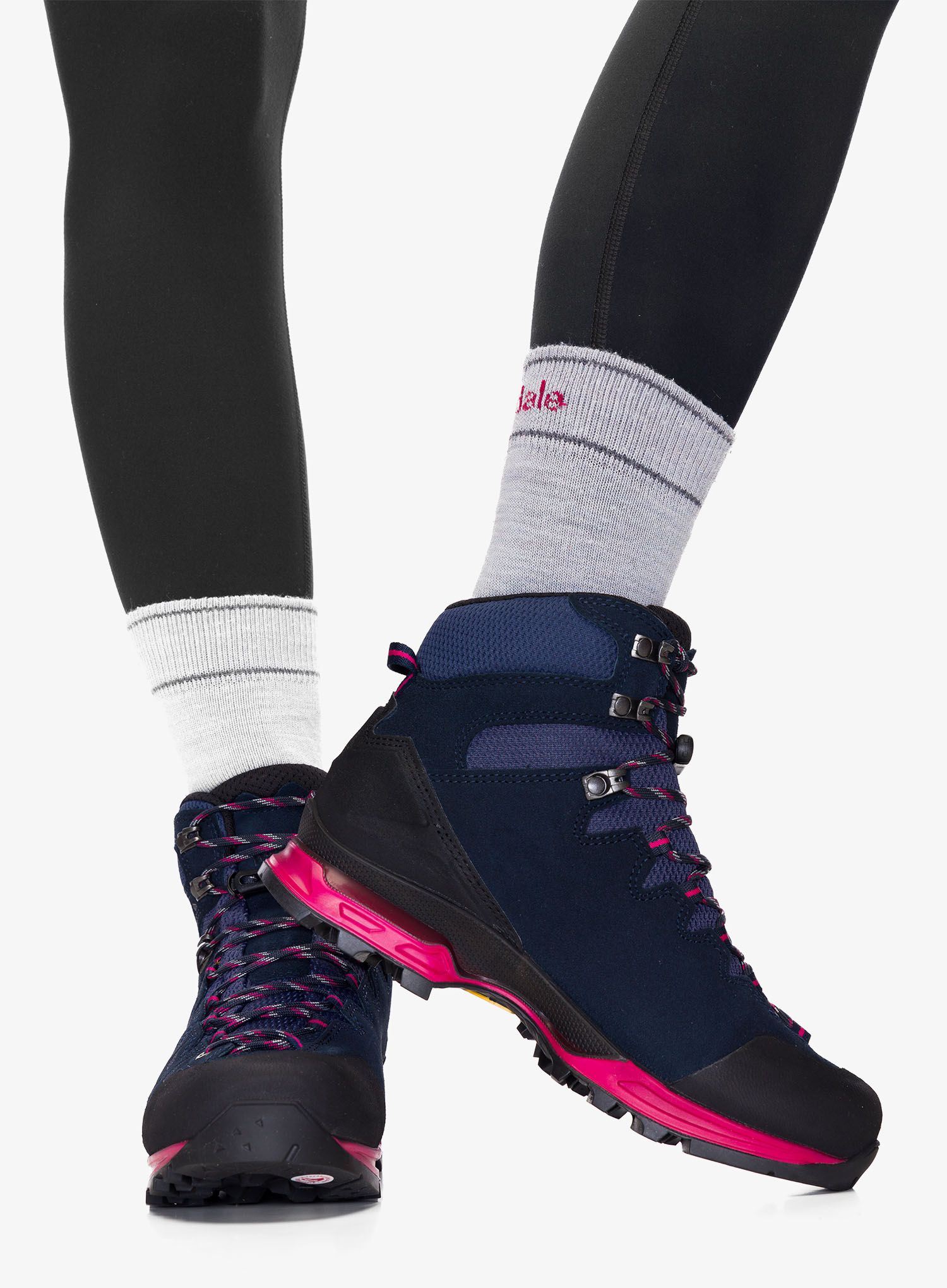 Trekové boty dámské Hanwag Makra Trek Lady GTX - navy/pink