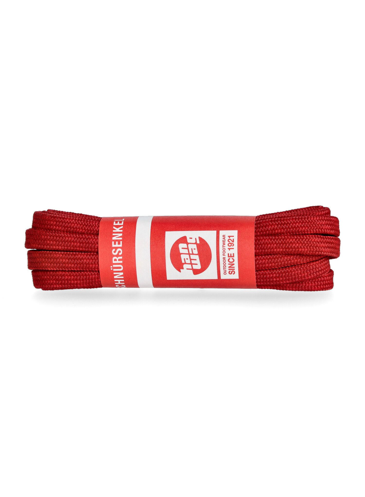Tkaničky Hanwag Shoe Laces 220 cm - red