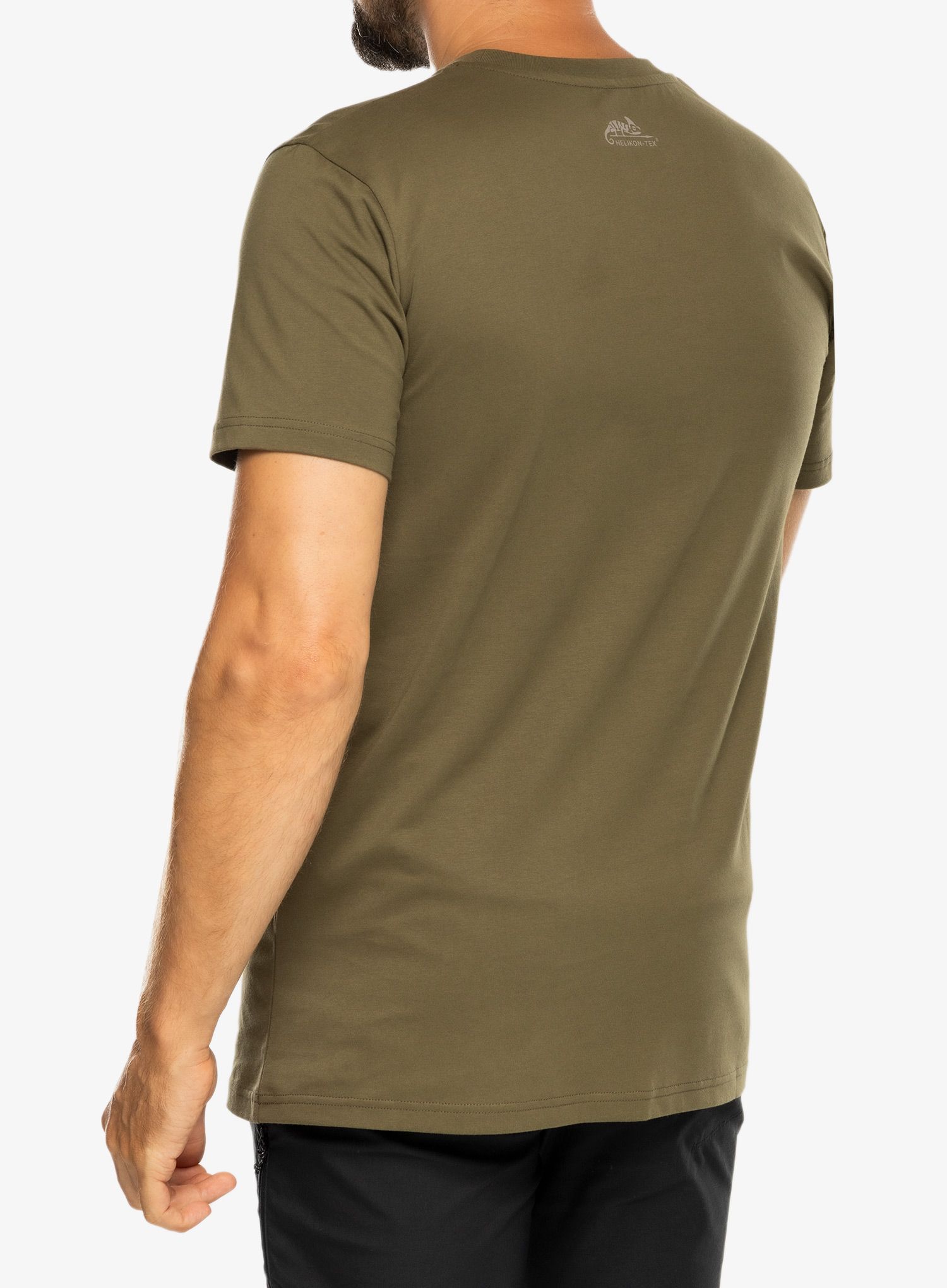 Bavlněné tričko Helikon-Tex Adventure Is Out There - olive green