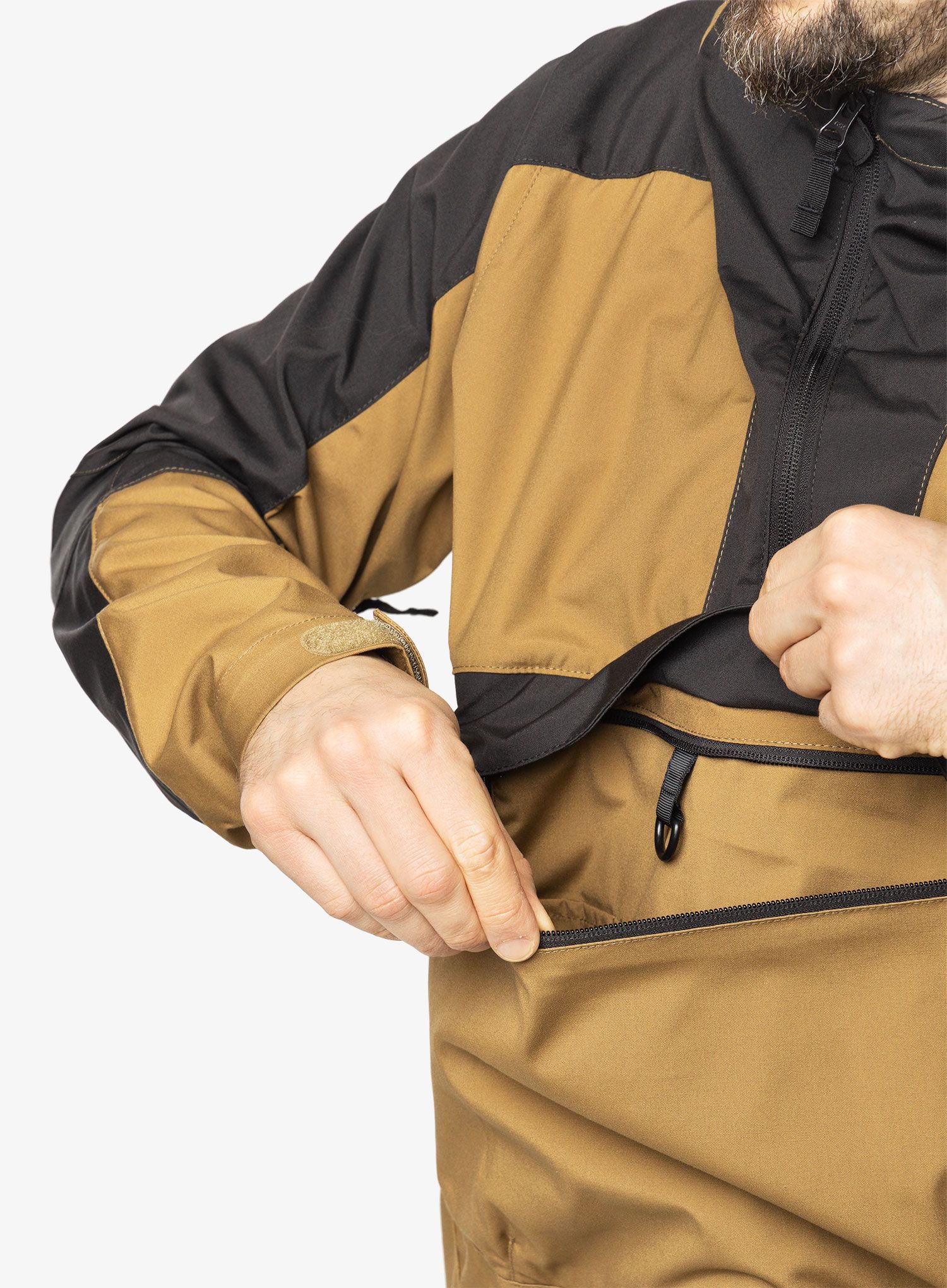 Bunda Helikon-Tex Anorak Woodsman - coyote/ash grey