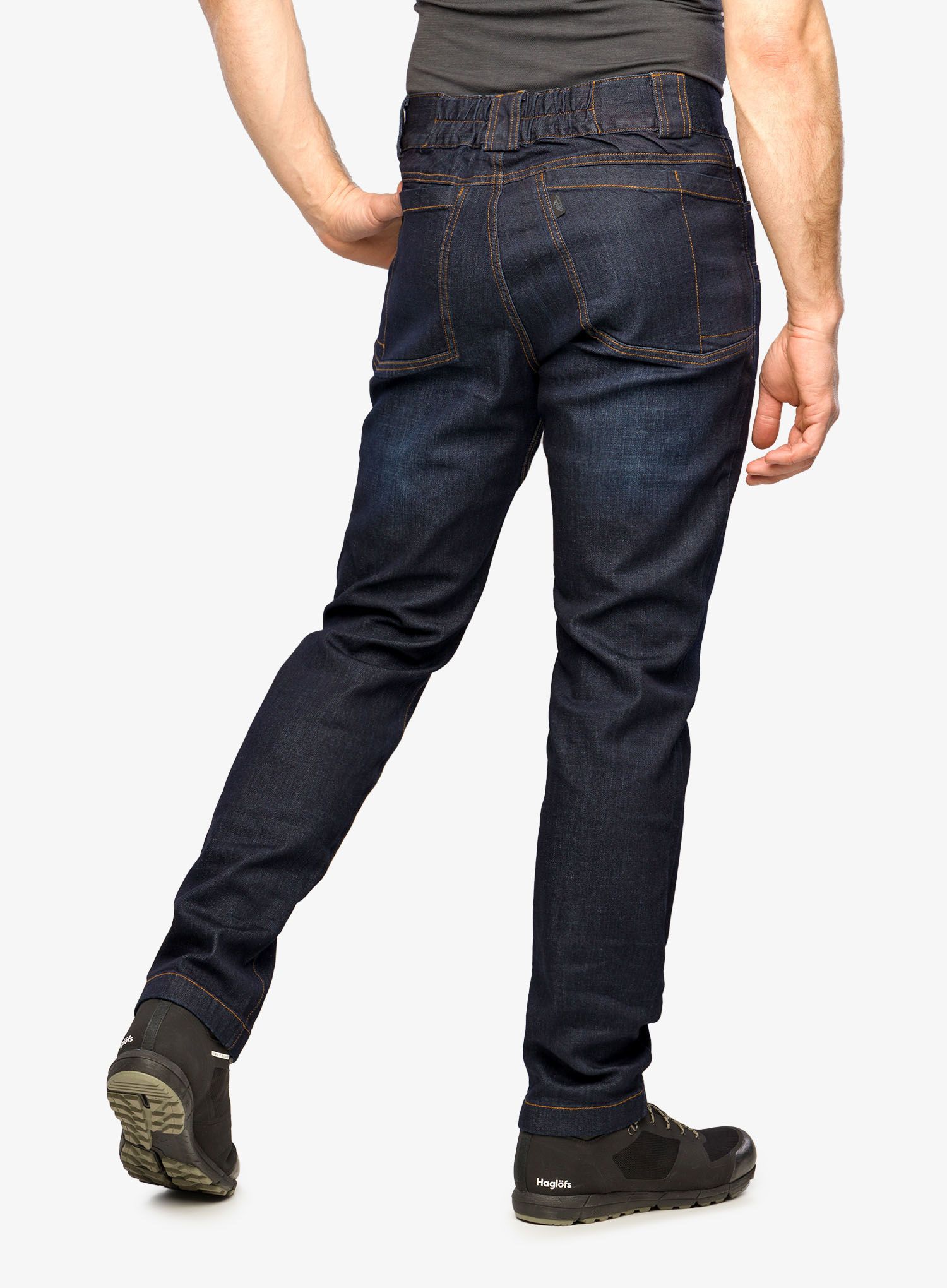 Taktické kalhoty Helikon-Tex Greyman Tactical Jeans Slim Denim Mid - dark blue