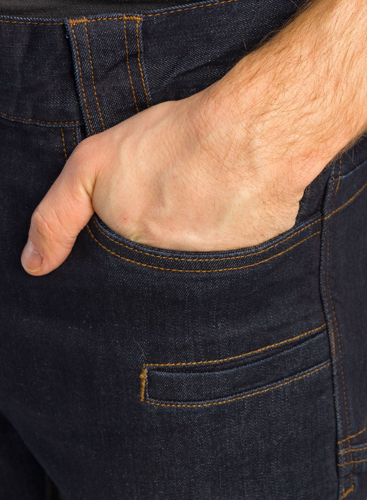 Taktické kalhoty Helikon-Tex Greyman Tactical Jeans Slim Denim Mid - dark blue