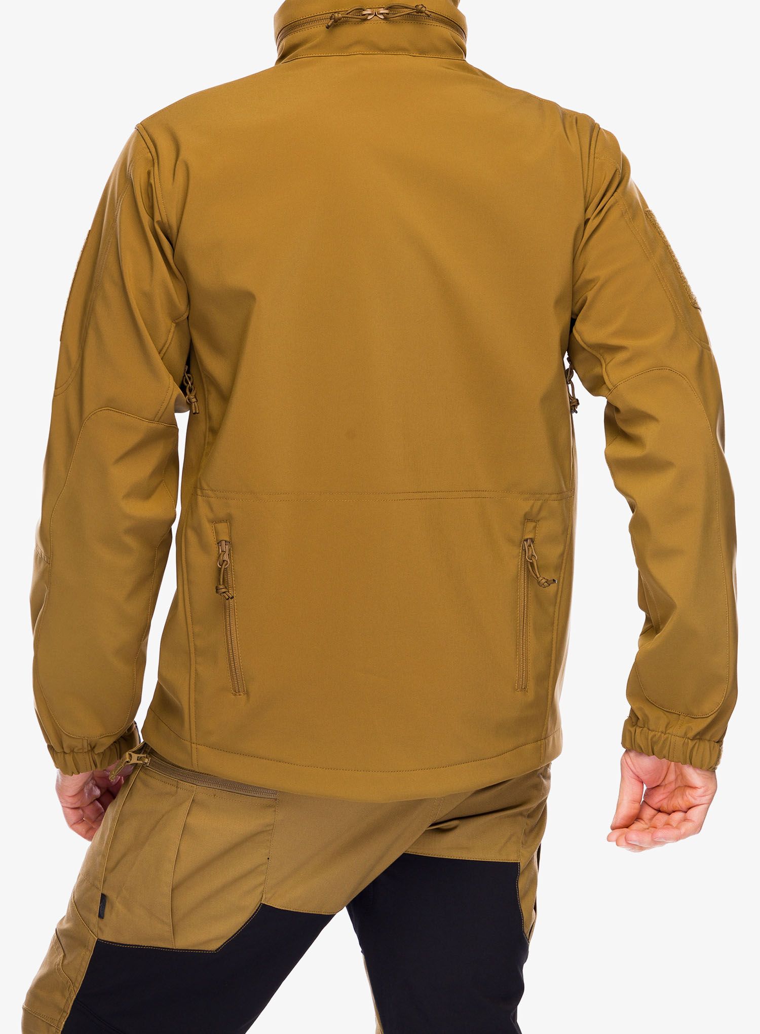 Taktická bunda Helikon-Tex Gunfighter Jacket Shark Skin Windblocker - coyote