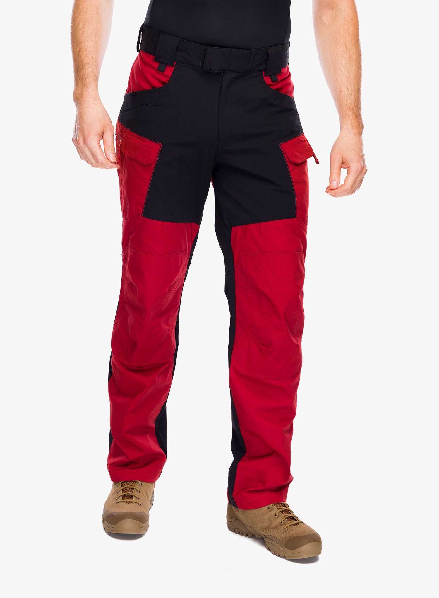Kalhoty Helikon-Tex Hybrid Outback Pants - DuraCanvas - crimson sky/black