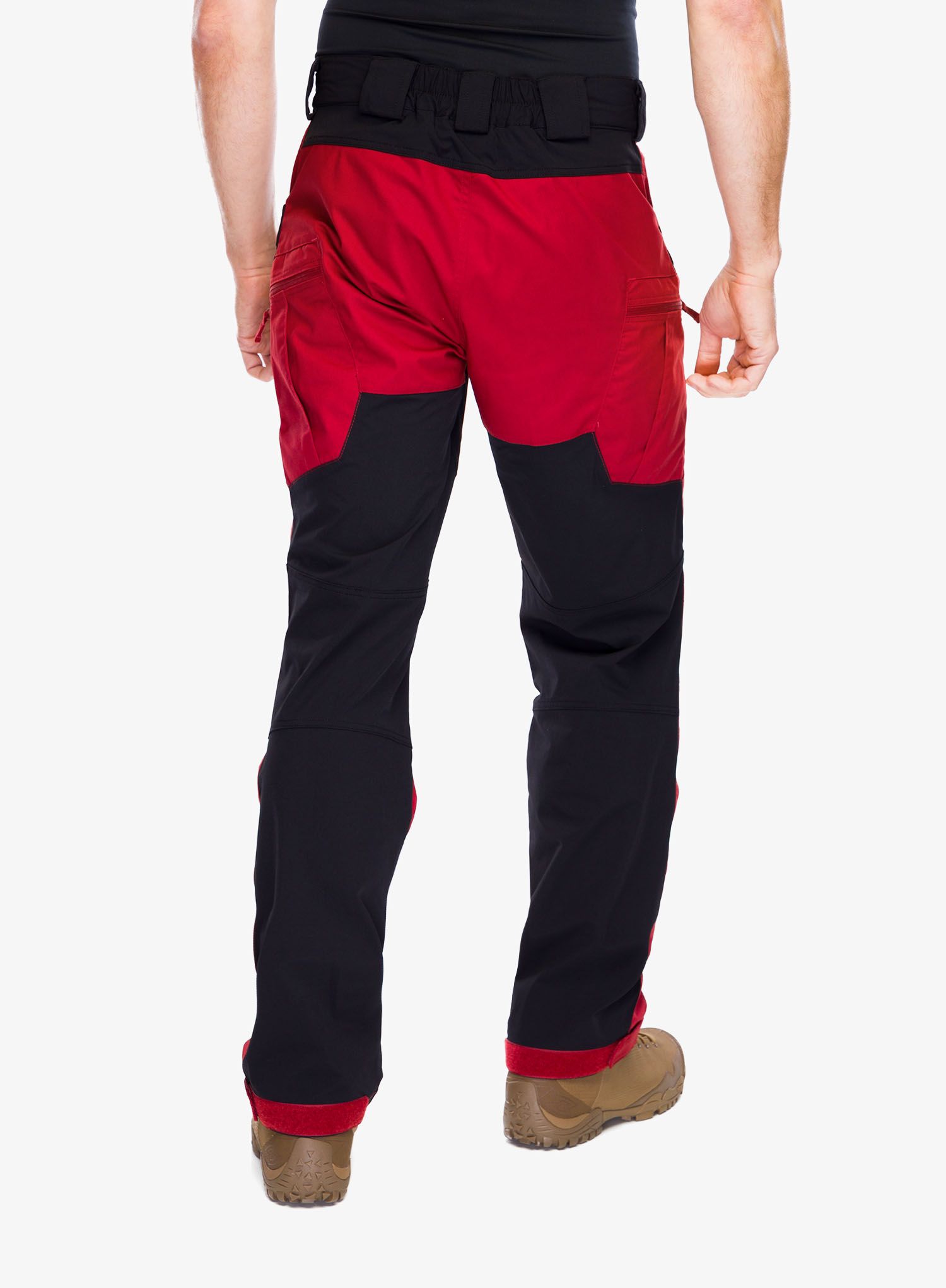 Kalhoty Helikon-Tex Hybrid Outback Pants - DuraCanvas - crimson sky/black
