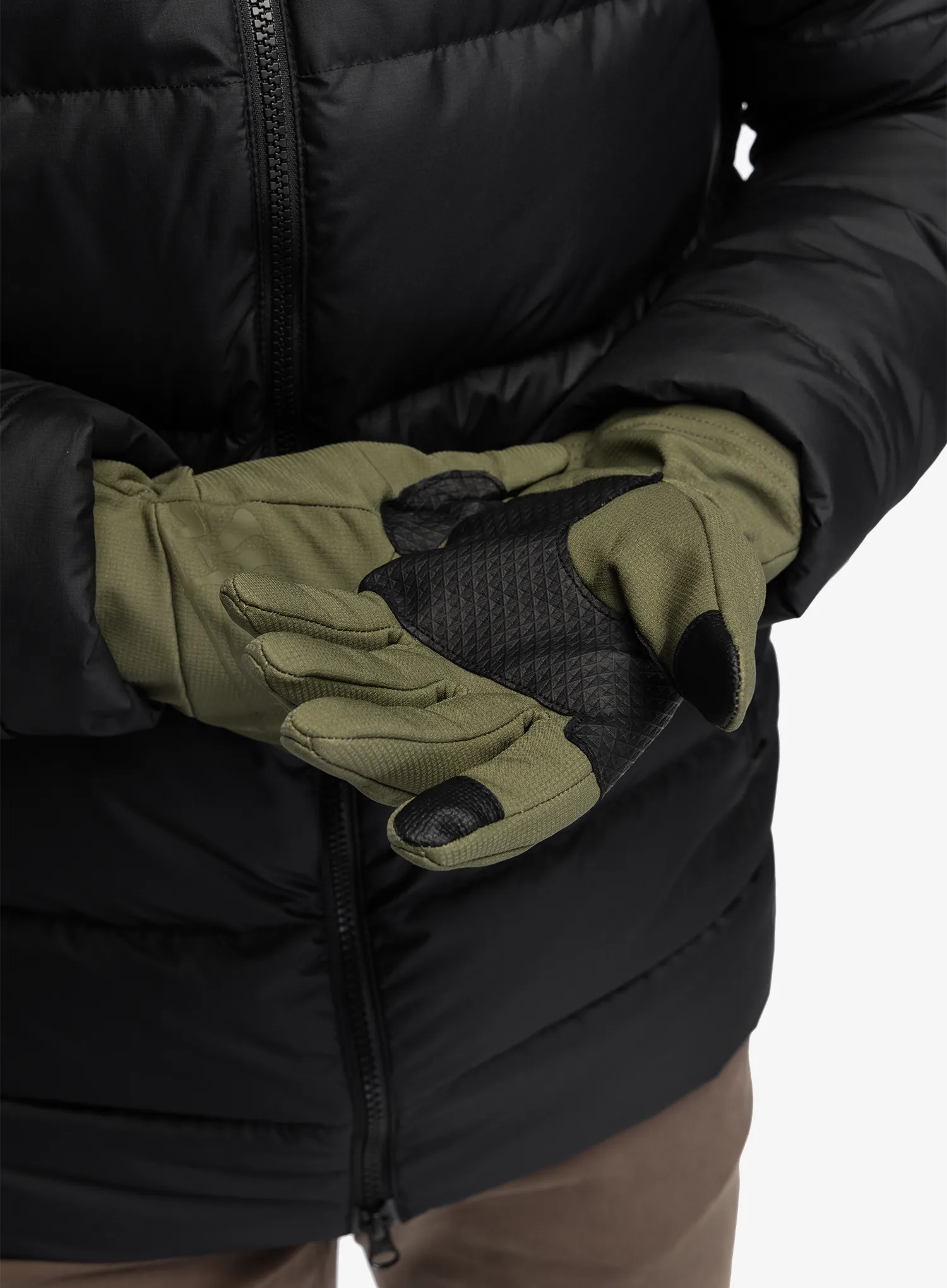 Rukavice Helikon-Tex Lizard Grip Gloves - olive green