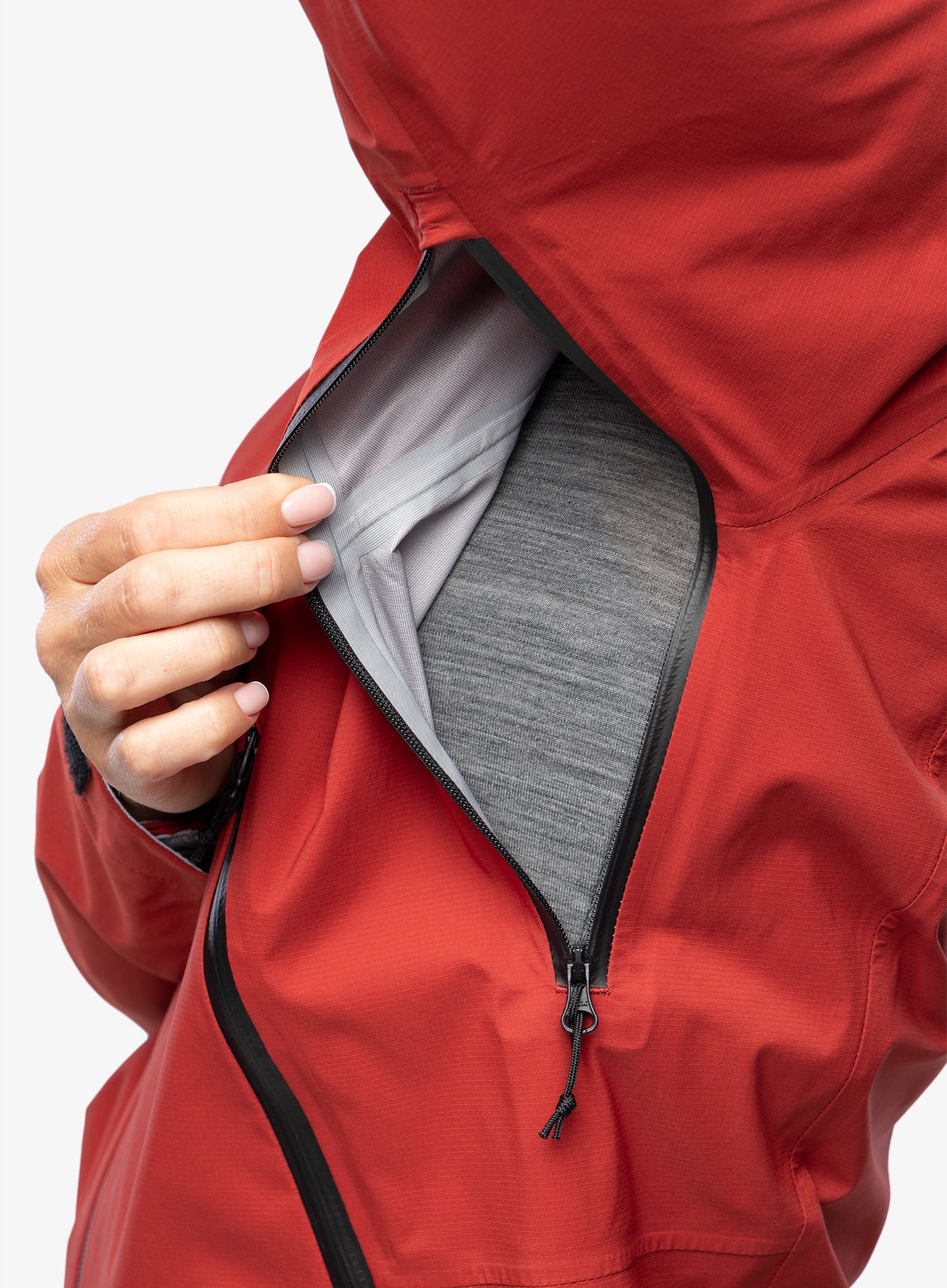 Dámská bunda Helikon-Tex Squall Hardshell - crimson sky