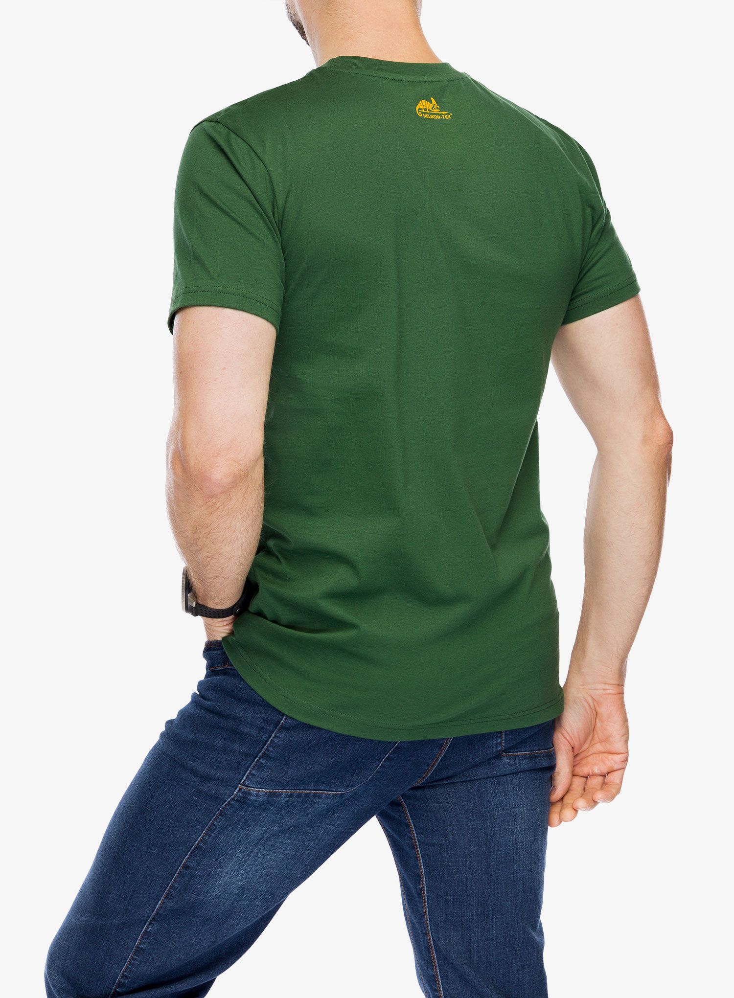 Tričko s potiskem Helikon-Tex T-Shirt Journey to Perfection - monstera green
