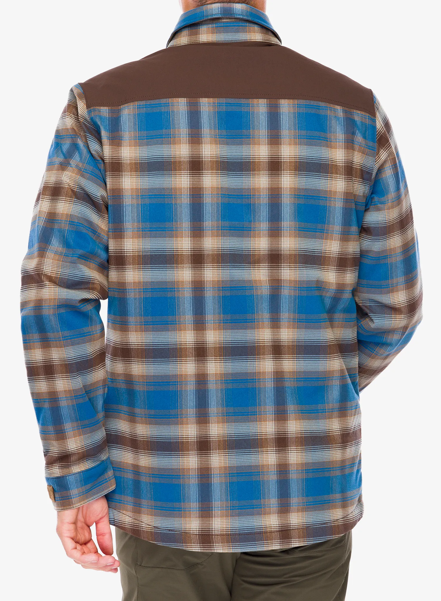 Zateplené tričko Helikon-Tex Winter Warden Shirt - forest blue plaid