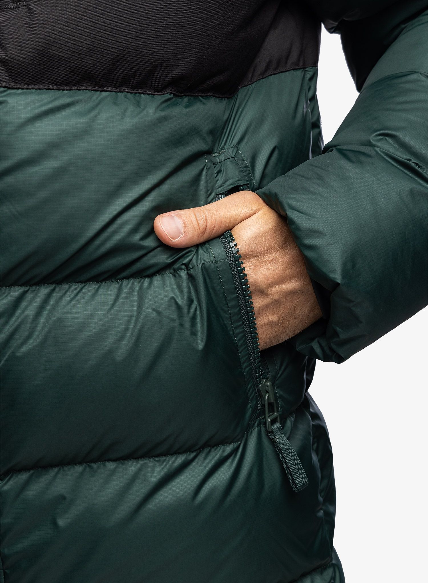 Zateplená bunda Helly Hansen Active Puffy Long Jacket - darkest spruce/black