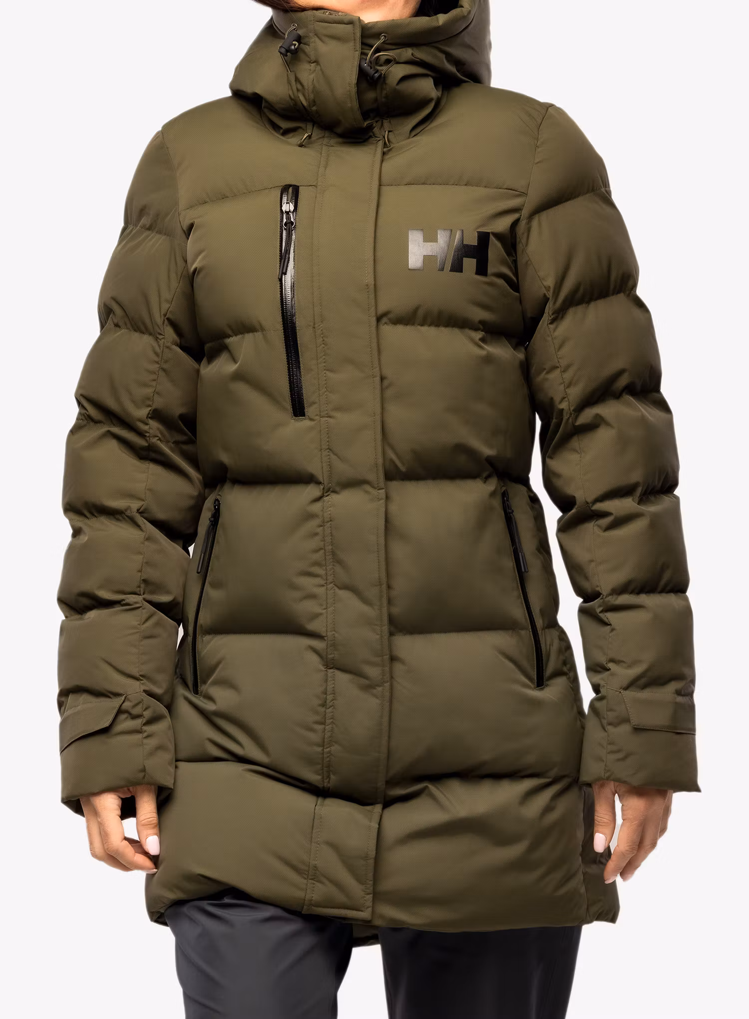 Dámský kabát Helly Hansen Adore Puffy Parka - green