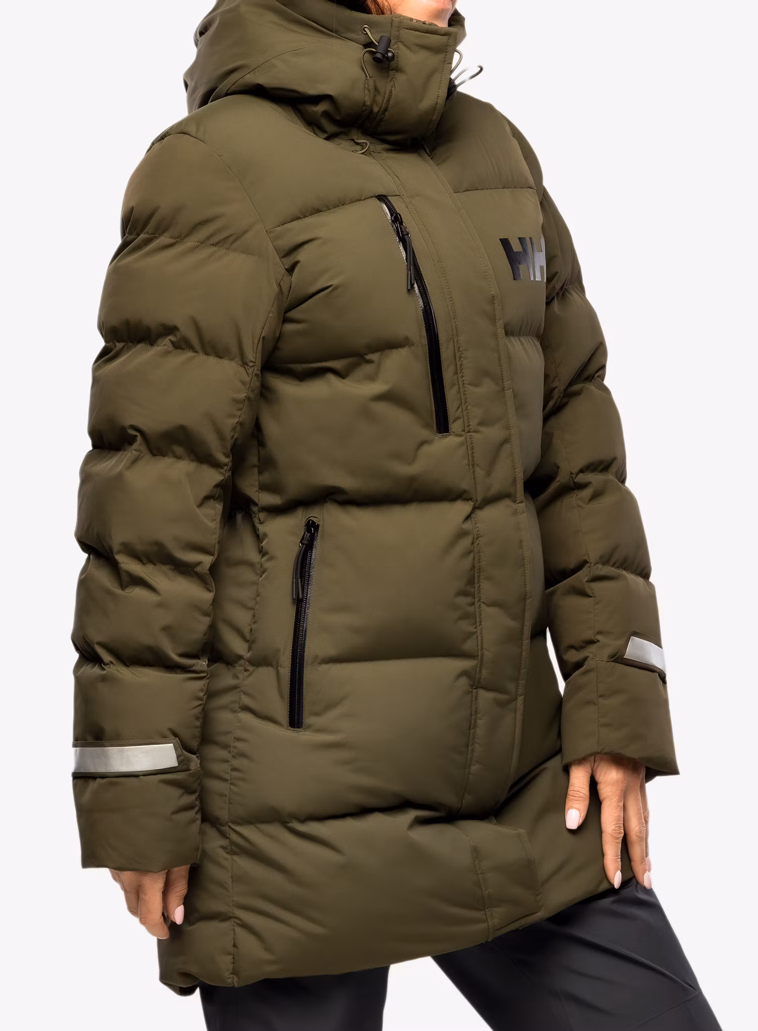 Dámský kabát Helly Hansen Adore Puffy Parka - green