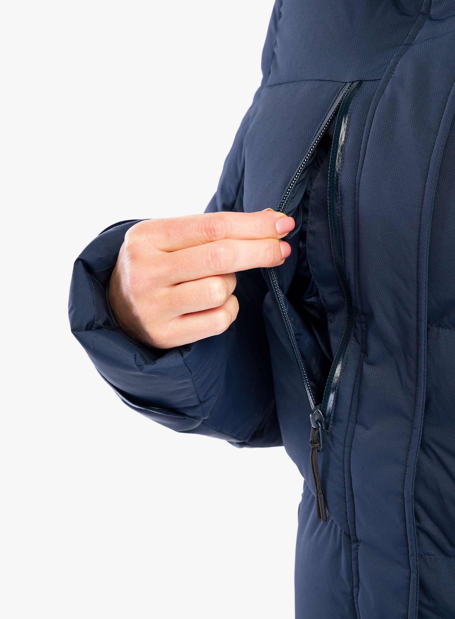 Dámský kabát Helly Hansen Adore Puffy Parka - navy