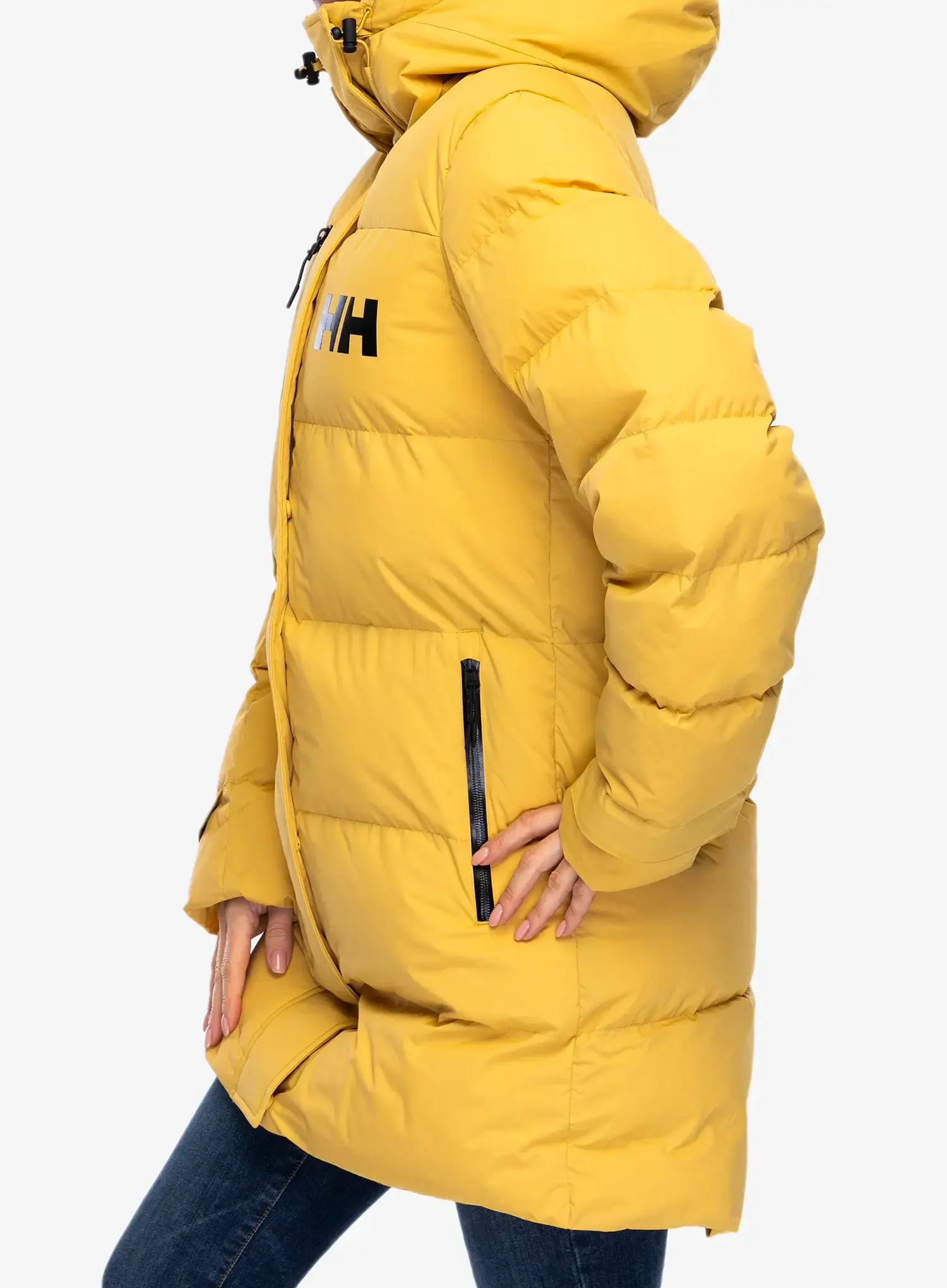 Dámský kabát Helly Hansen Adore Puffy Parka - sand
