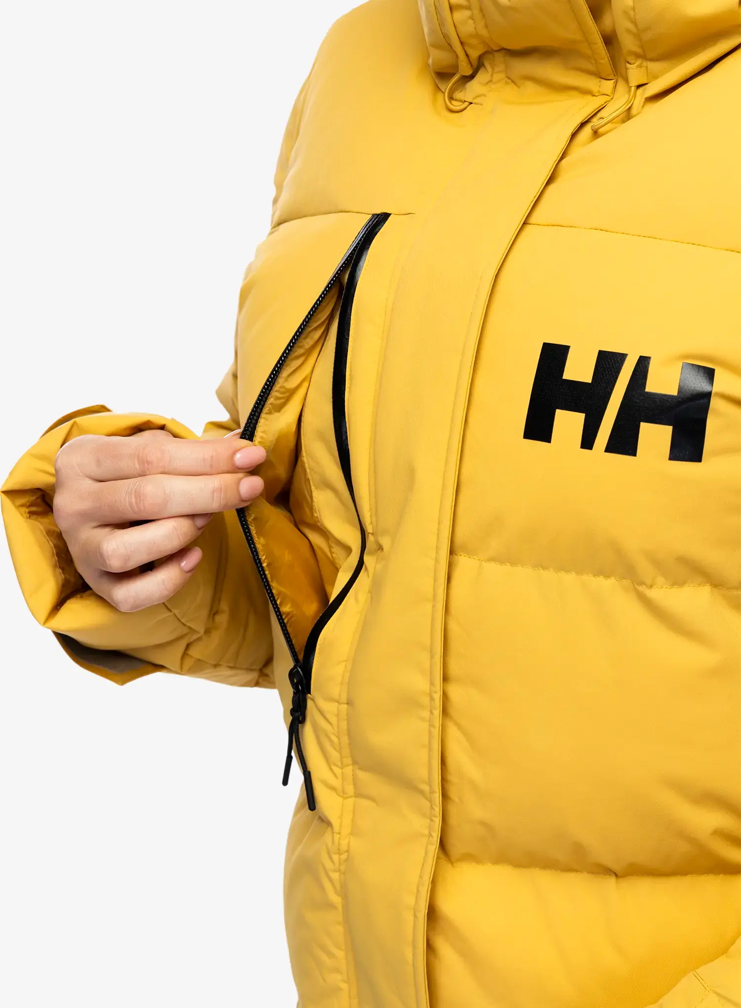 Dámský kabát Helly Hansen Adore Puffy Parka - sand