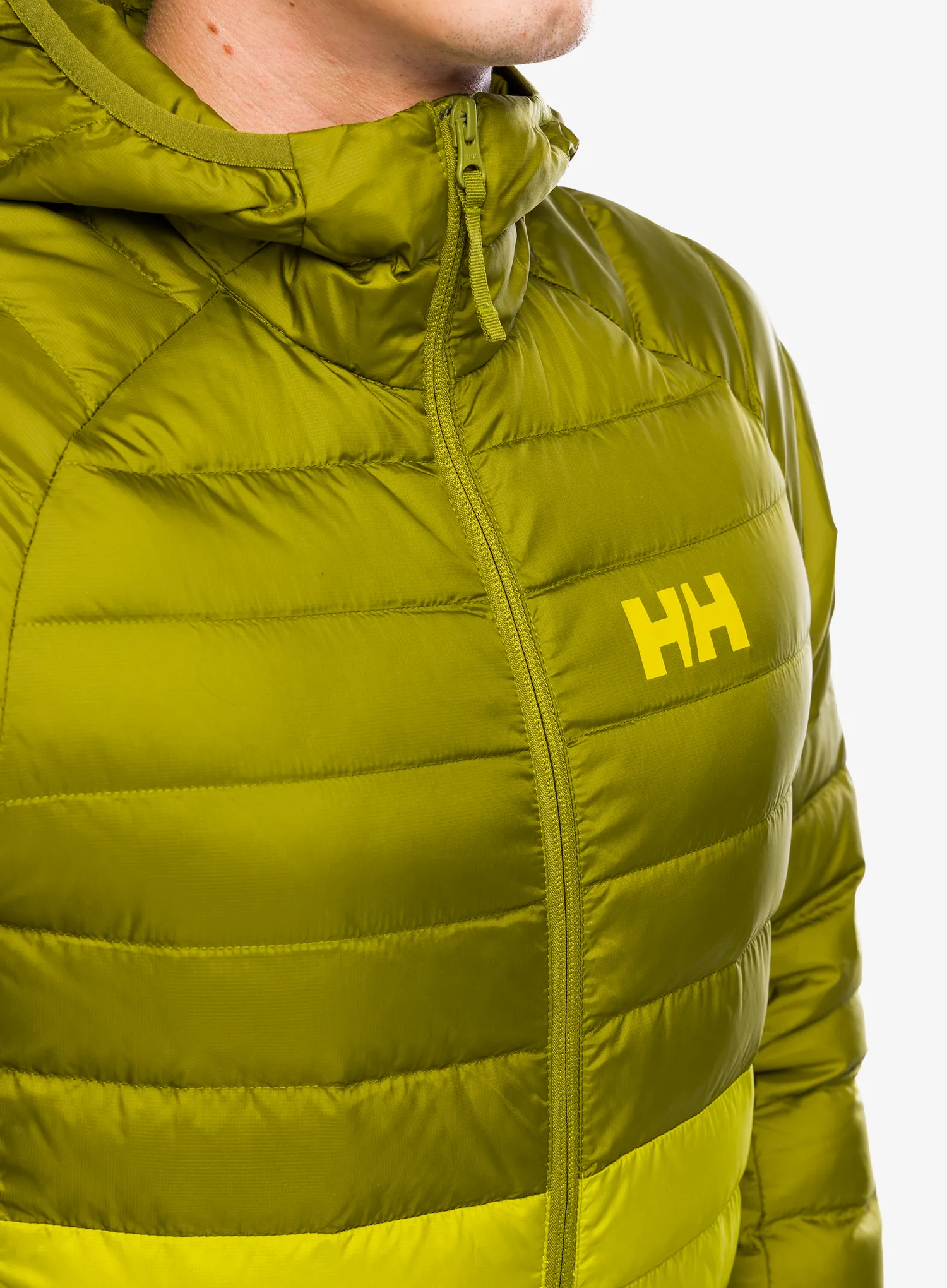 Zateplená bunda Helly Hansen Banff Hooded Insulator - neon moss/utility green