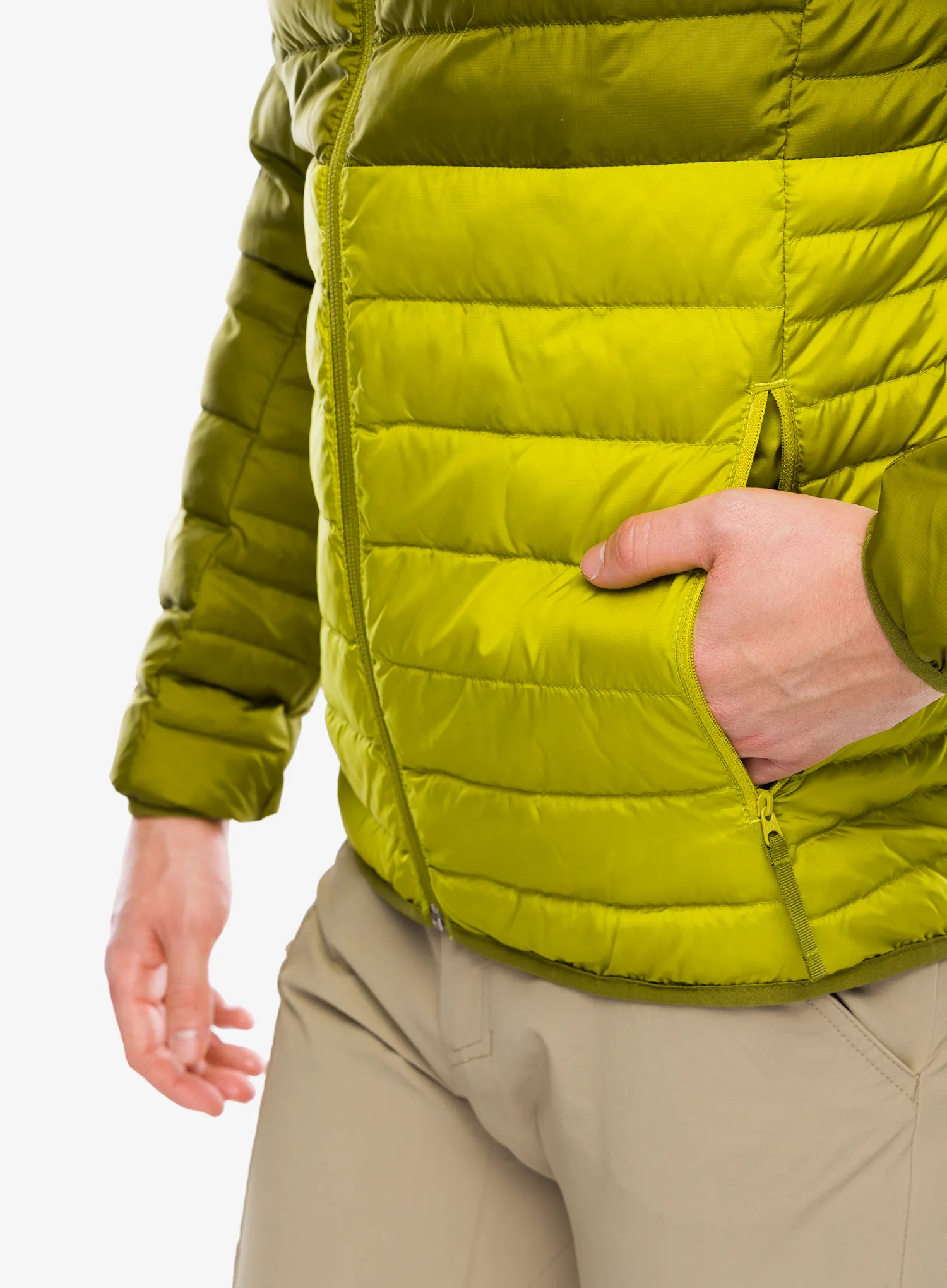 Zateplená bunda Helly Hansen Banff Hooded Insulator - neon moss/utility green