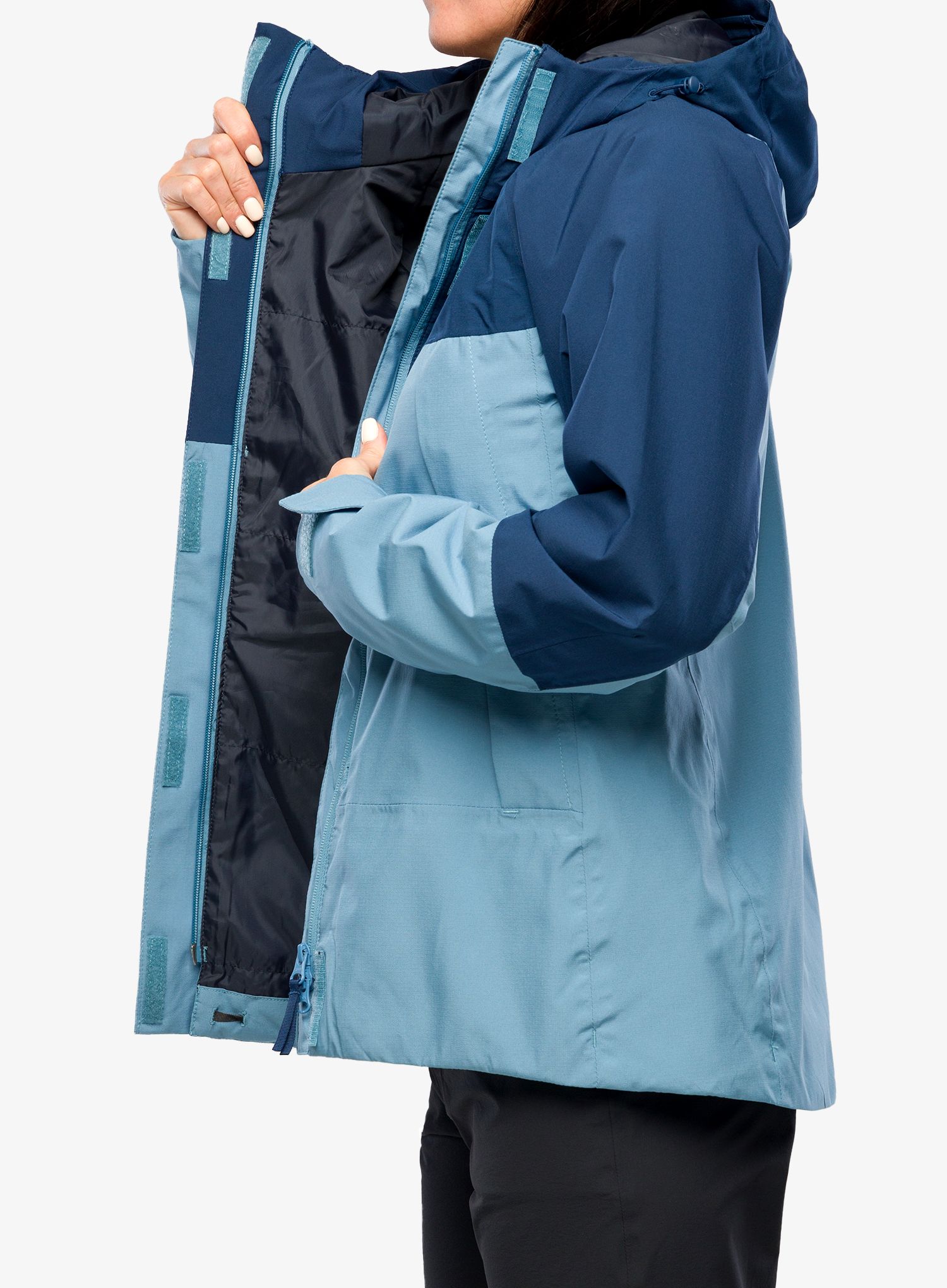 Dámská lyžařská bunda Helly Hansen Banff Insulated Jacket - blue fog