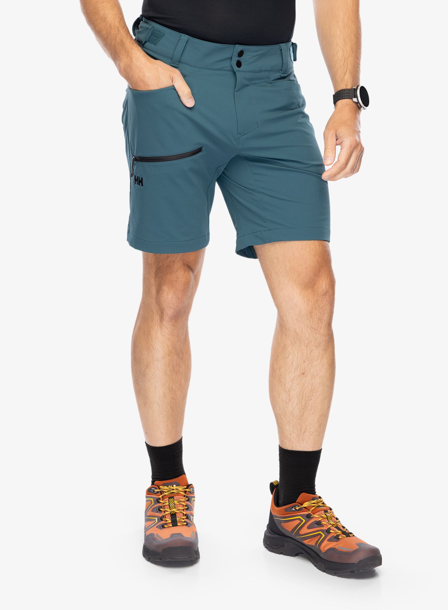 Outdoorové kraťasy Helly Hansen Blaze Softshell Shorts - dark creek