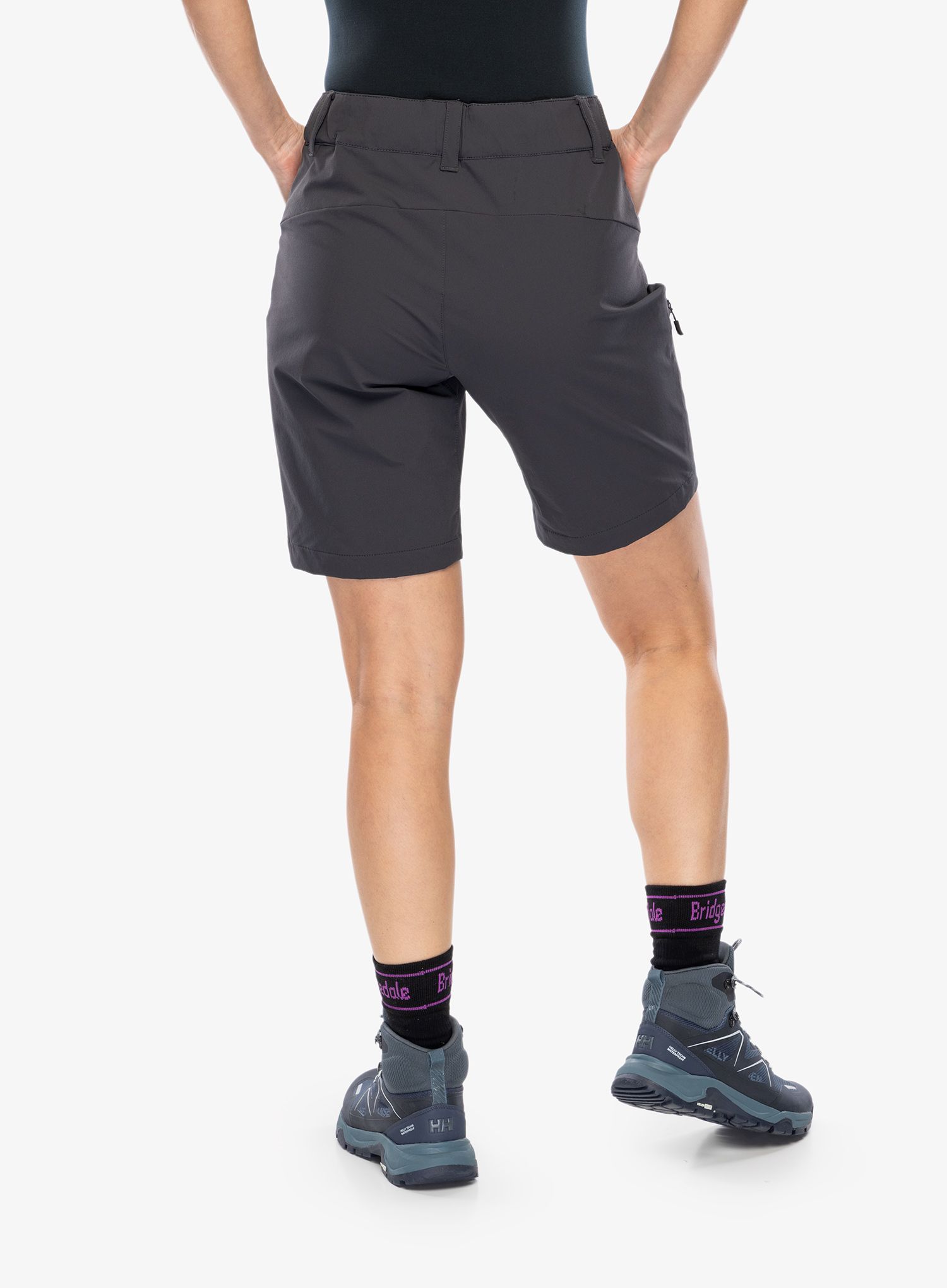 Turistické kraťasy dámské Helly Hansen Blaze Softshell Shorts - ebony