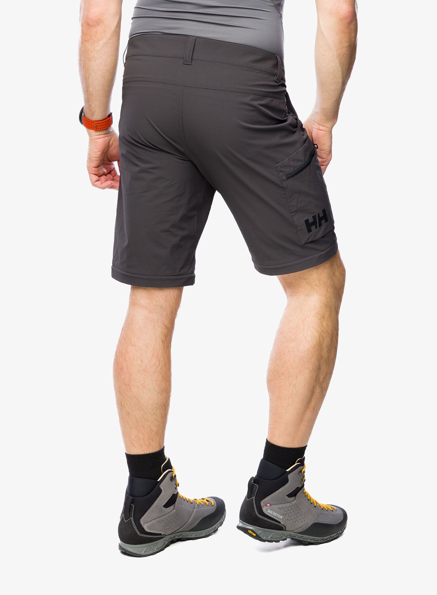 Turistické kalhoty Helly Hansen Brono Softshell Zip Off Pant - ebony