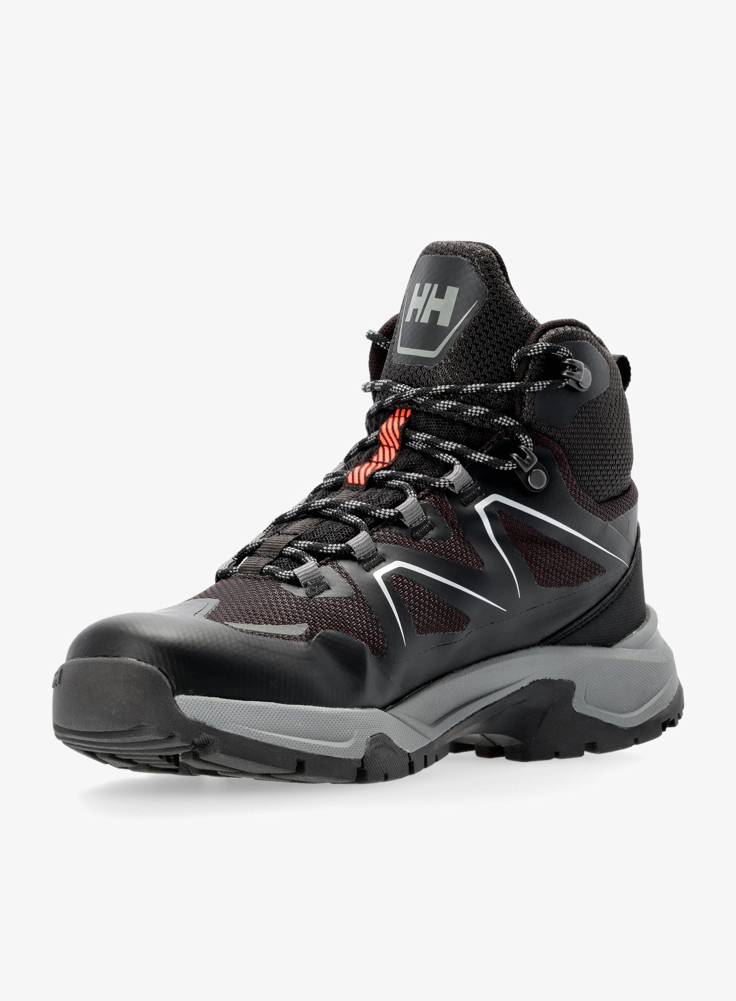 Turistické boty dámské Helly Hansen Cascade Mid HT - black/bright bloom