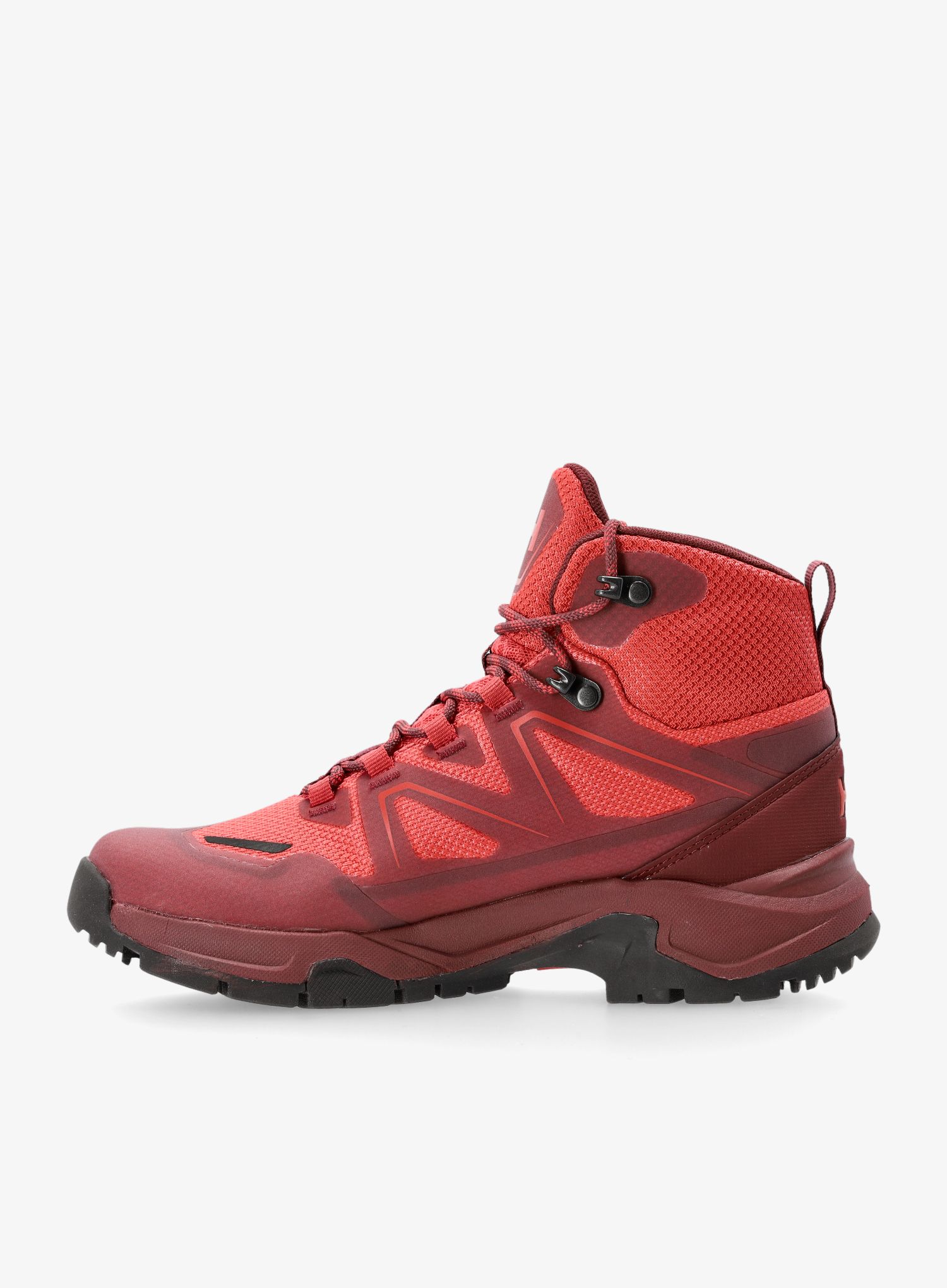 Vysoké turistické boty dámské Helly Hansen Cascade Mid HT - hickory/poppy red