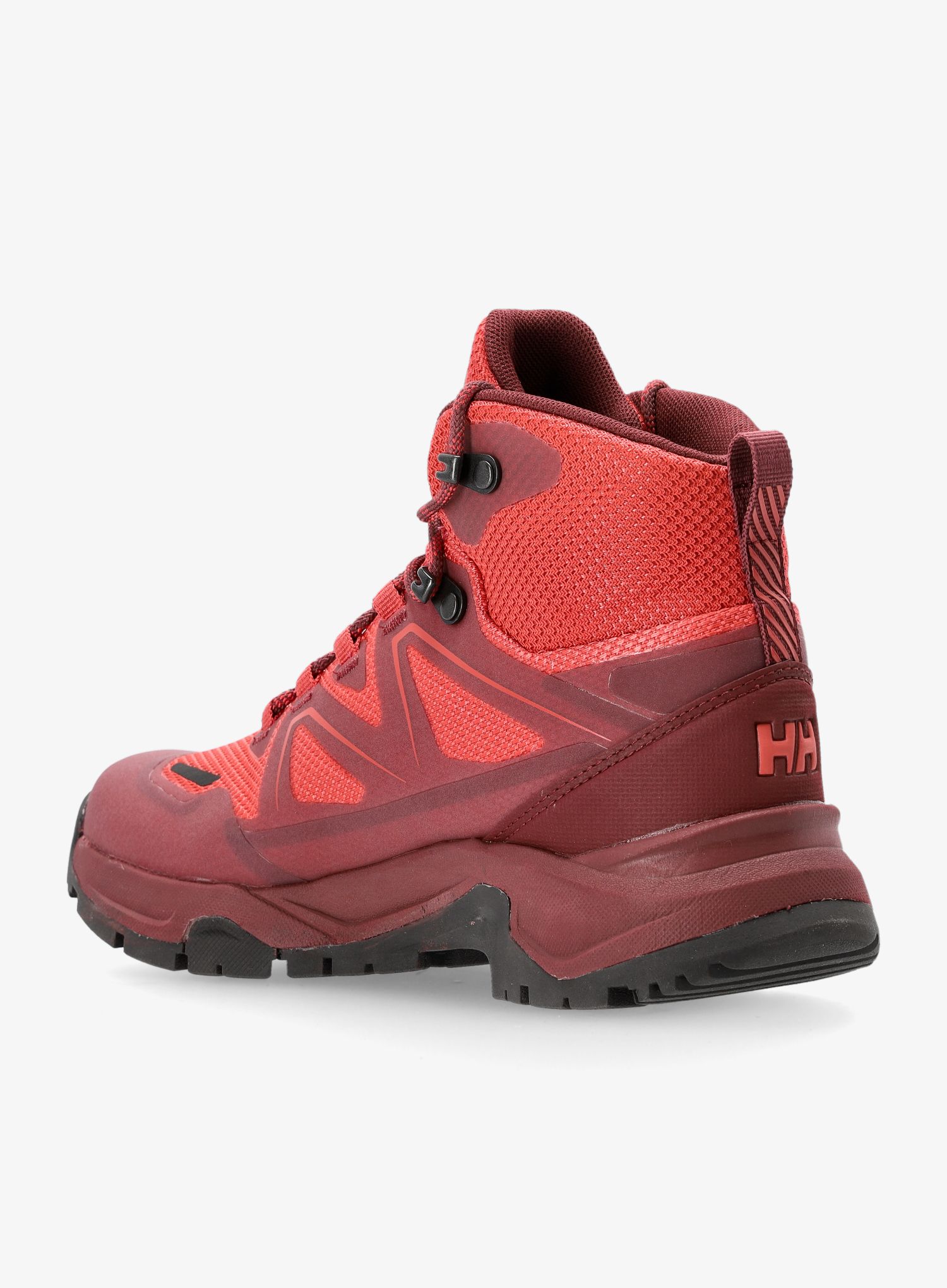 Vysoké turistické boty dámské Helly Hansen Cascade Mid HT - hickory/poppy red