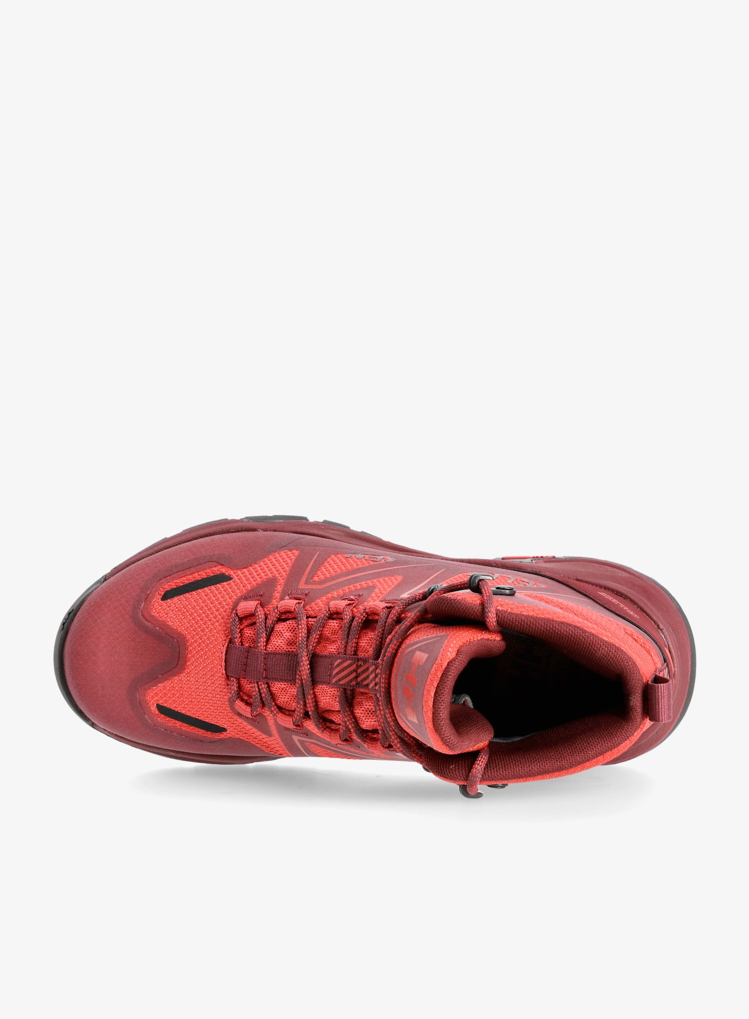 Vysoké turistické boty dámské Helly Hansen Cascade Mid HT - hickory/poppy red