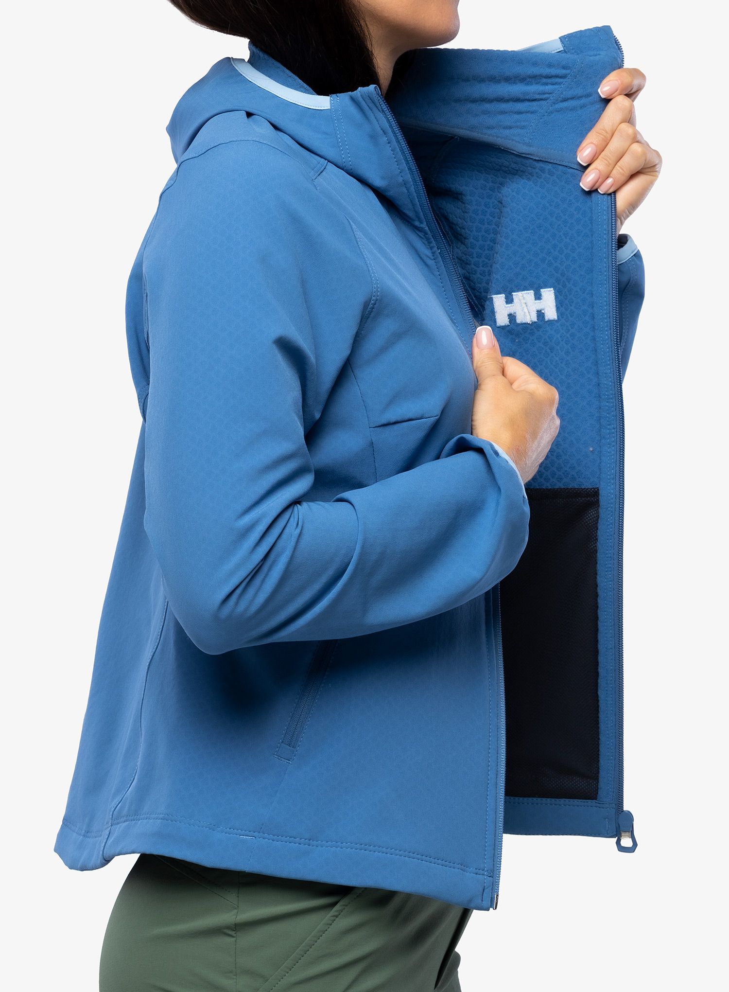 Fleecová mikina dámská Helly Hansen Cascade Shield Jacket - azurite