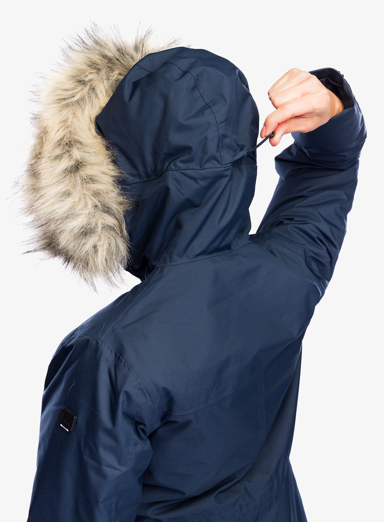 Dámská zimní bunda Helly Hansen Coastal Parka - navy/vaporous grey/gum