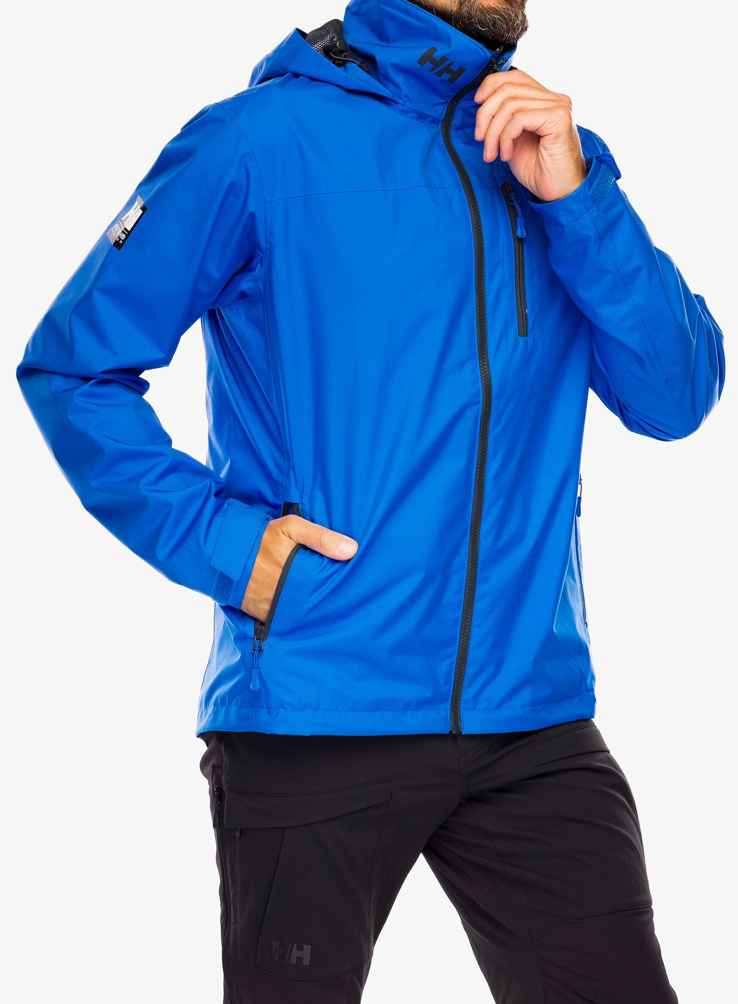 Bunda do deště Helly Hansen Crew Hooded Jacket 2.0 - cobalt 2.0