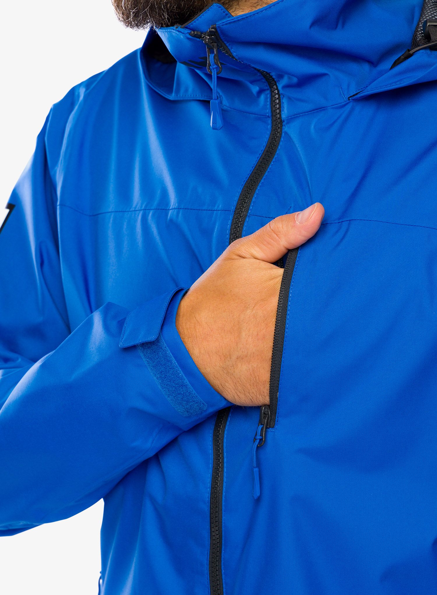 Bunda do deště Helly Hansen Crew Hooded Jacket 2.0 - cobalt 2.0