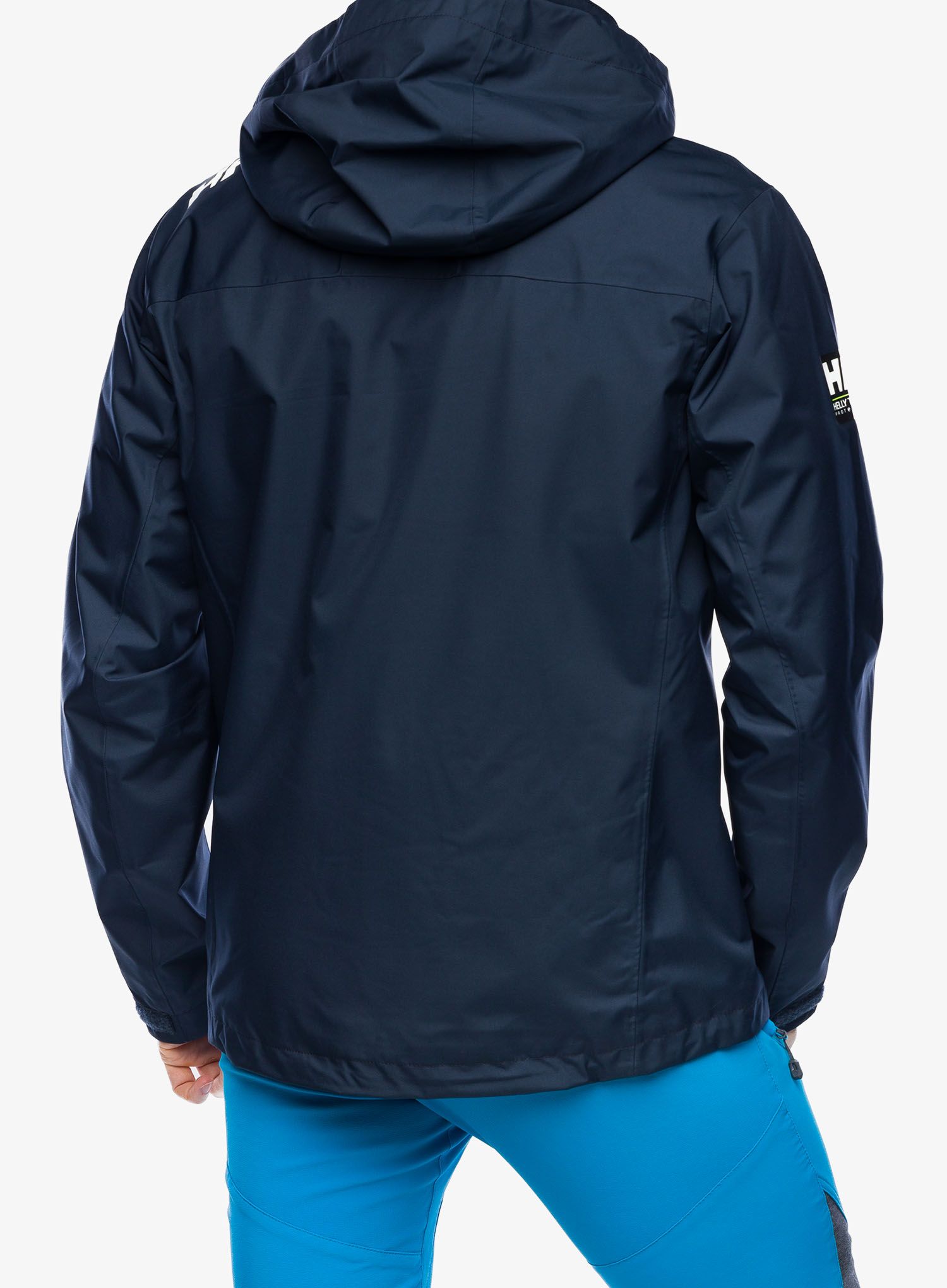 Bunda do deště Helly Hansen Crew Hooded Jacket 2.0 - navy