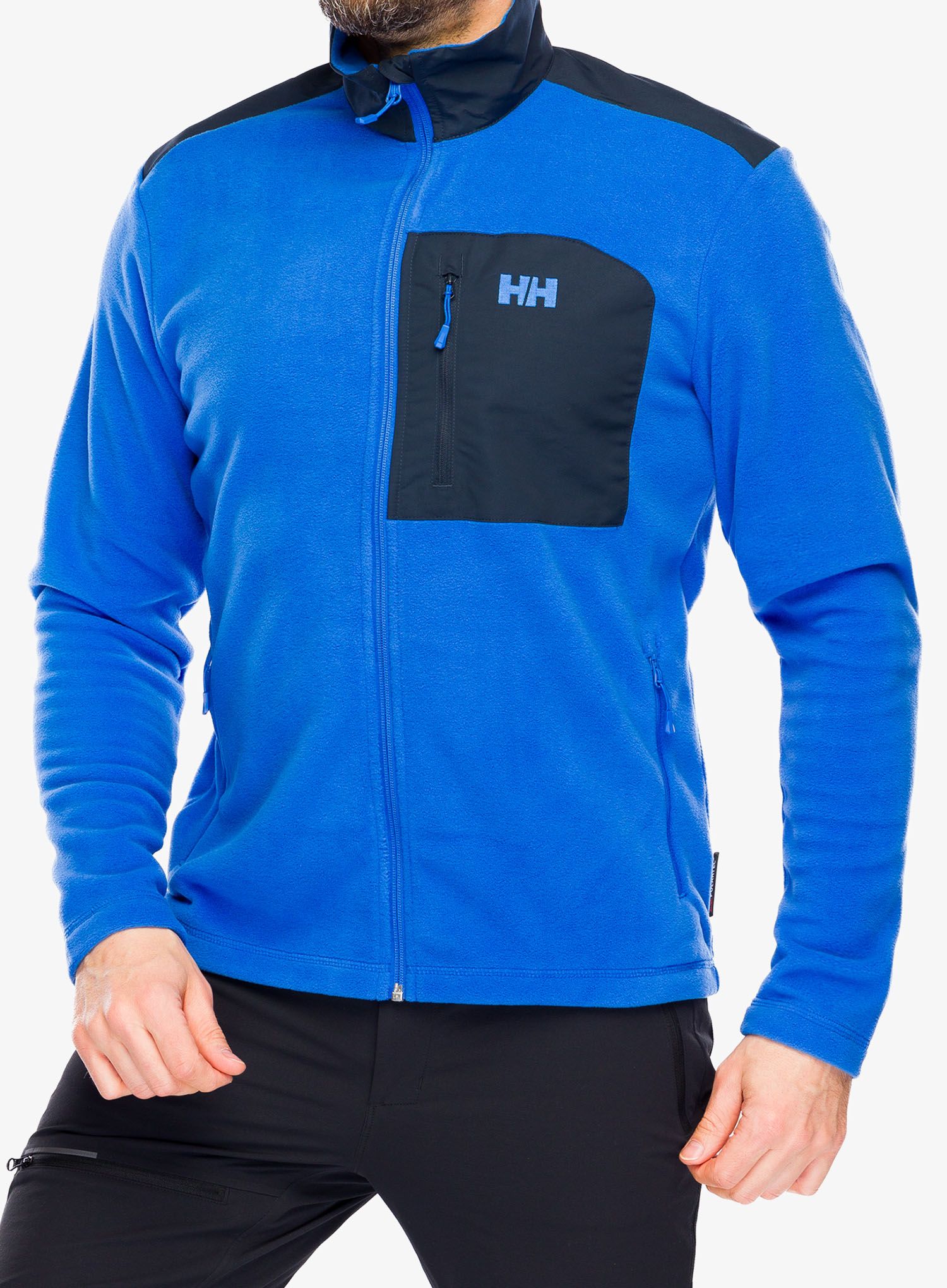 Mikina bez kapuce Helly Hansen Daybreaker Block Jacket - cobalt 2.0