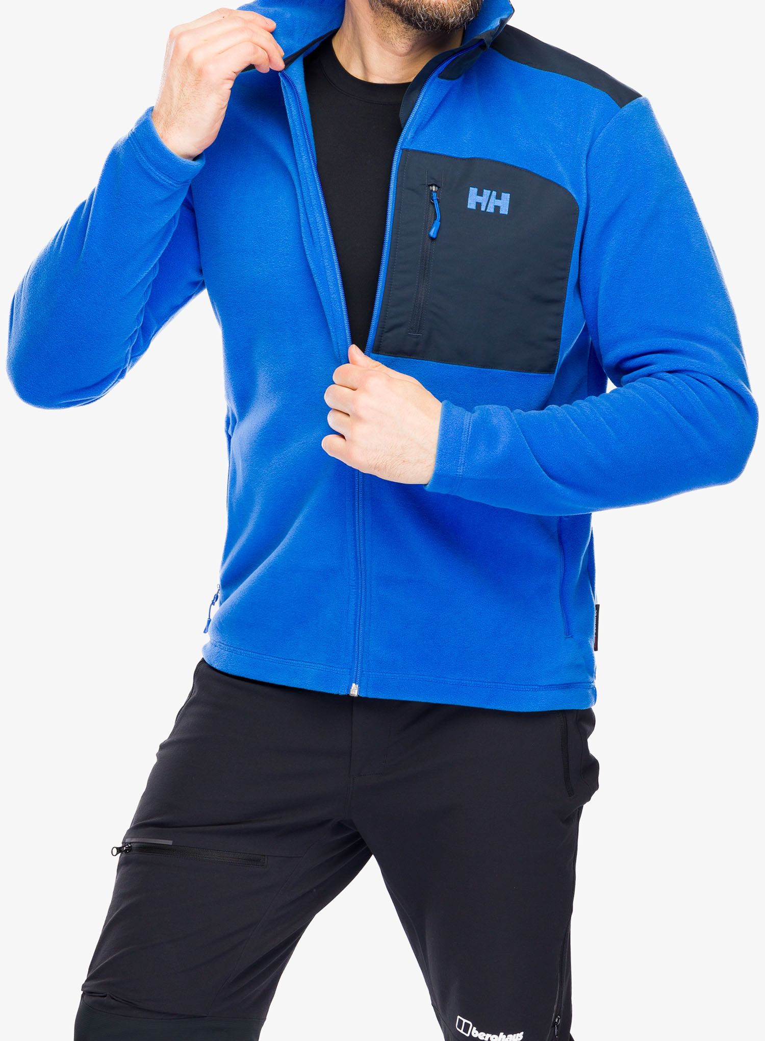 Mikina bez kapuce Helly Hansen Daybreaker Block Jacket - cobalt 2.0