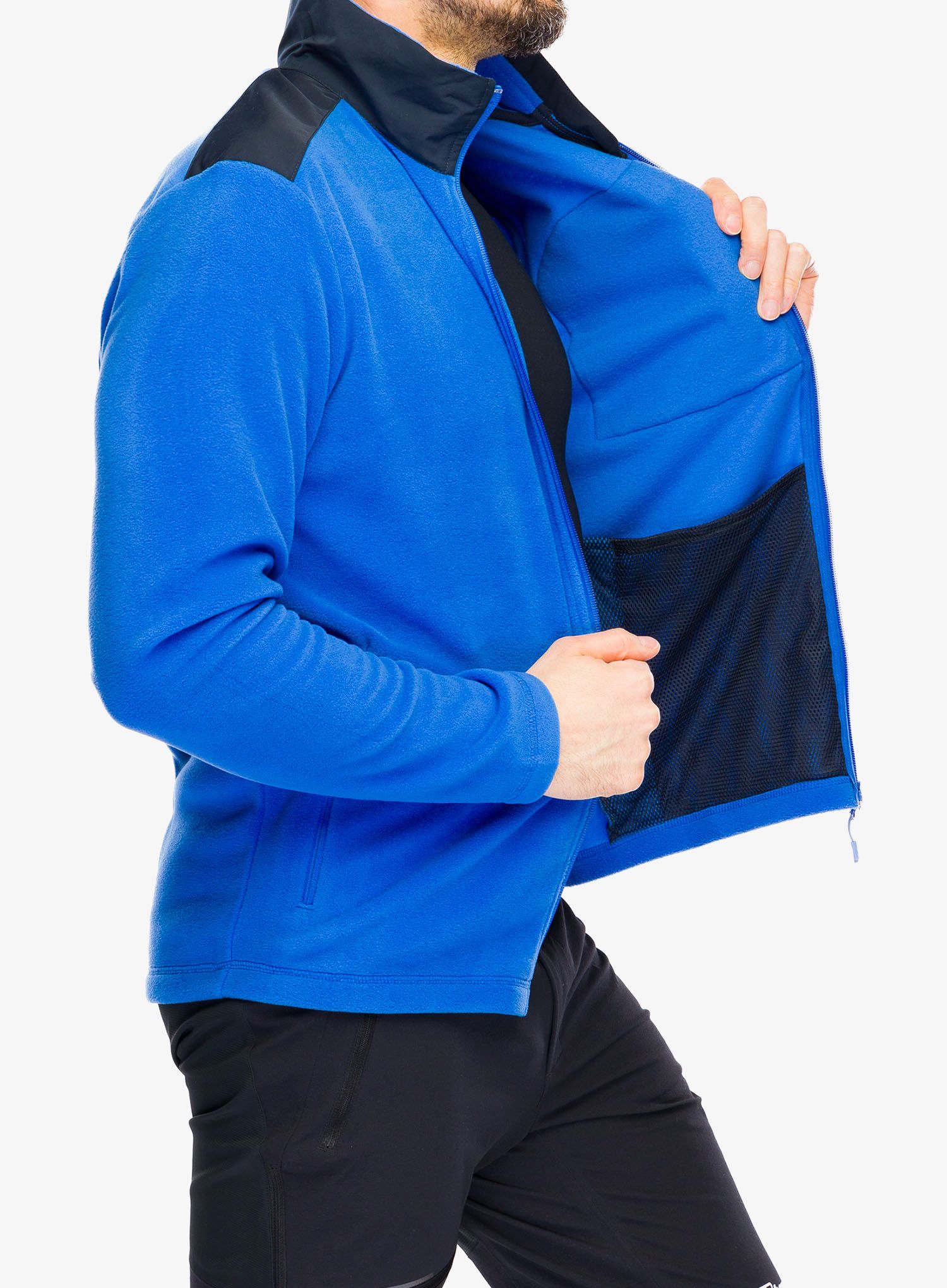 Mikina bez kapuce Helly Hansen Daybreaker Block Jacket - cobalt 2.0