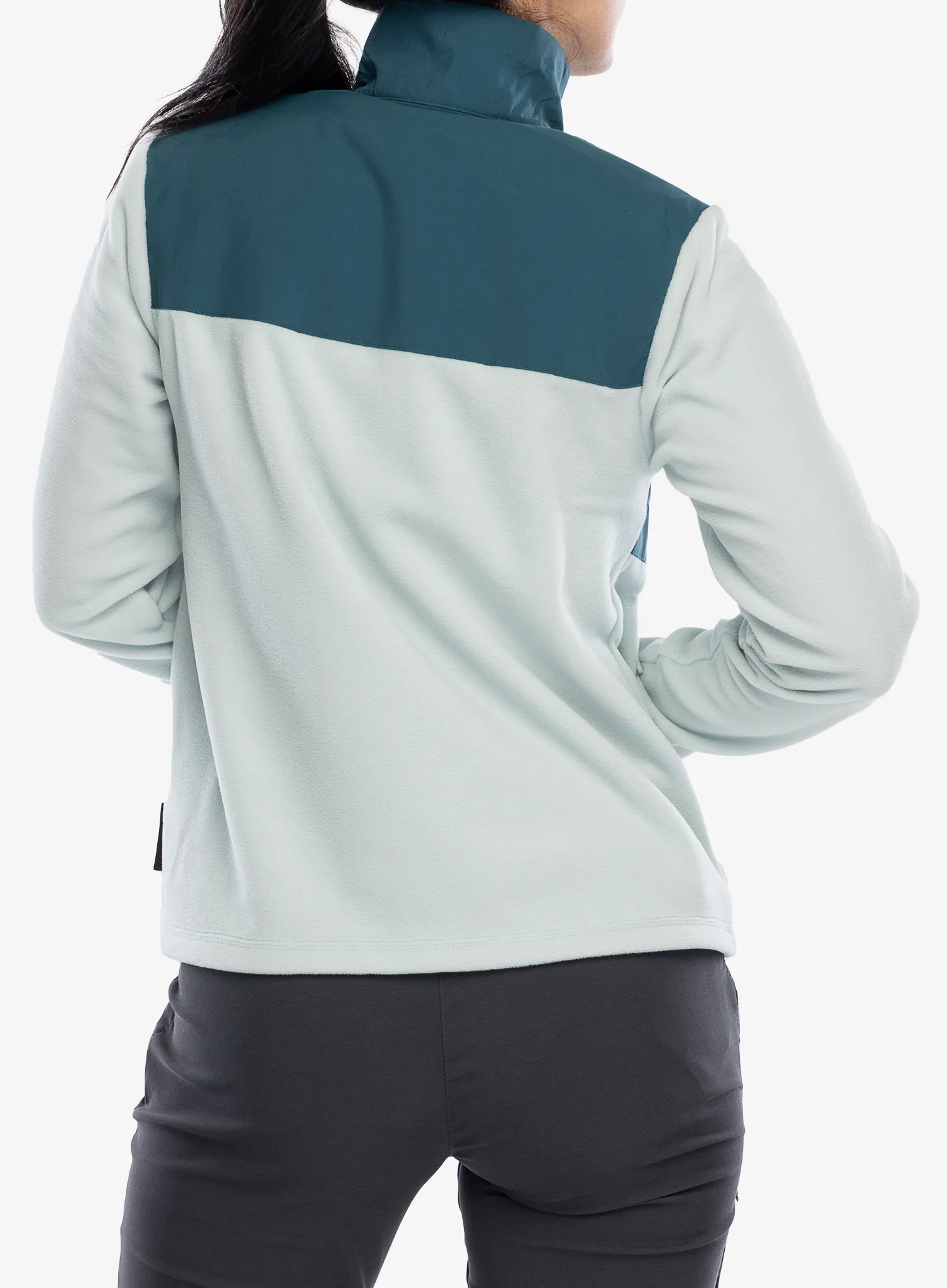Dámská mikina se zipem Helly Hansen Daybreaker Block Jacket - green mist