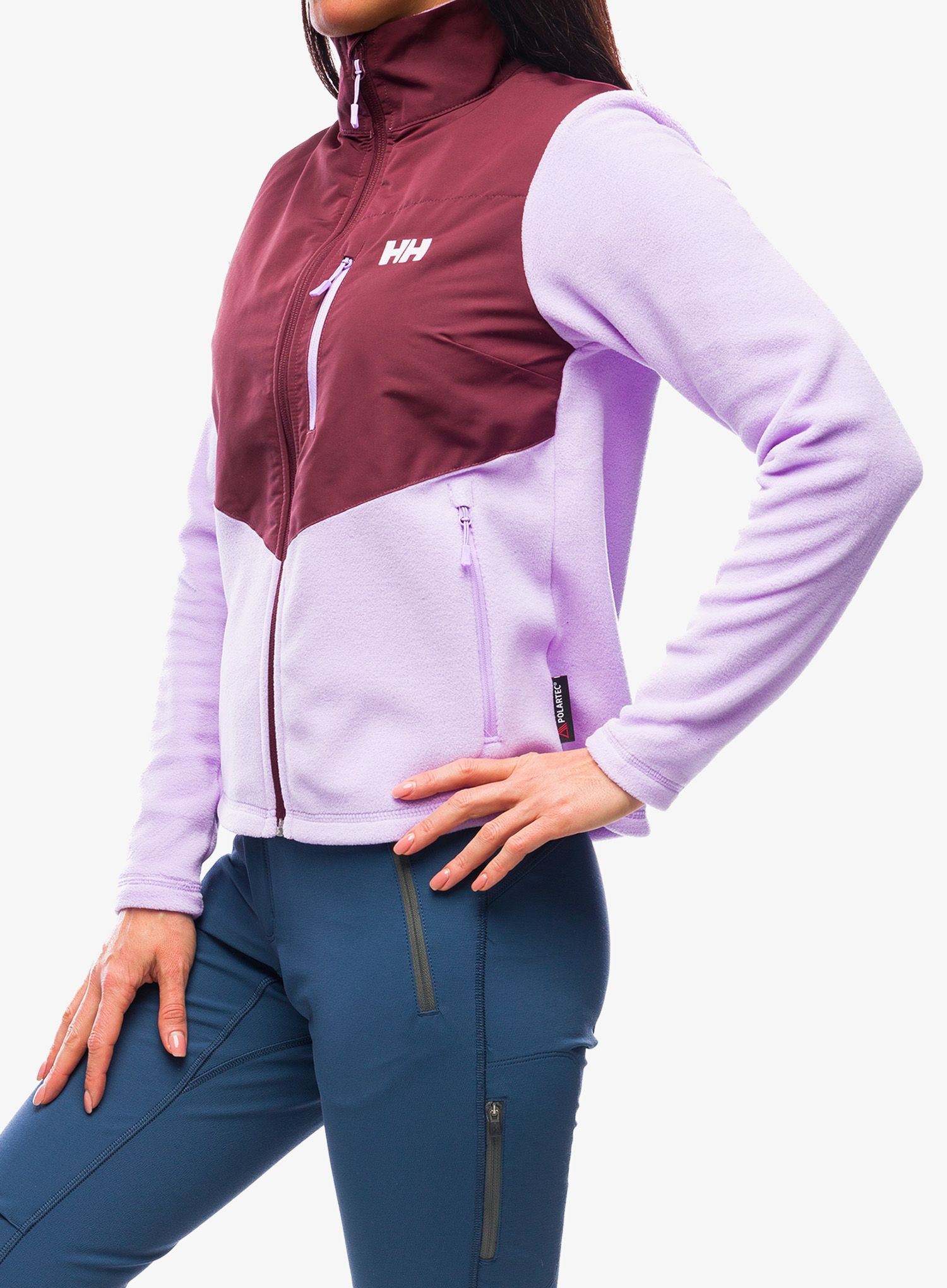 Dámská mikina Helly Hansen Daybreaker Block Jacket - heather