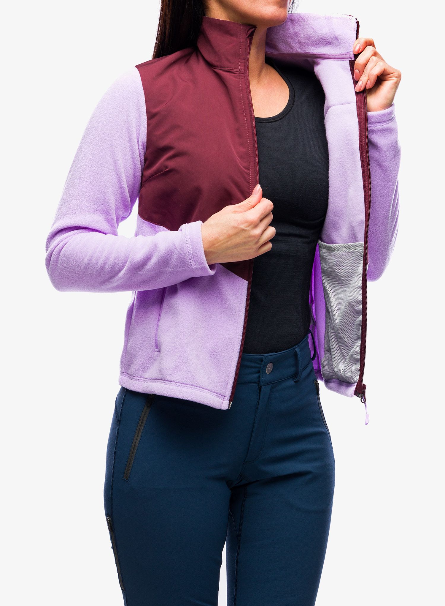 Dámská mikina Helly Hansen Daybreaker Block Jacket - heather