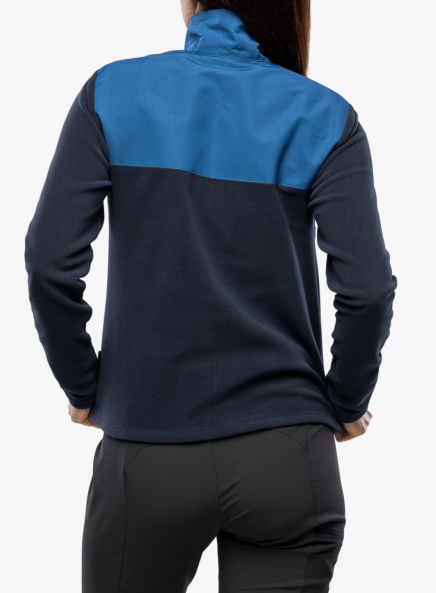 Fleece mikina dámská Helly Hansen Daybreaker Block Jacket - navy