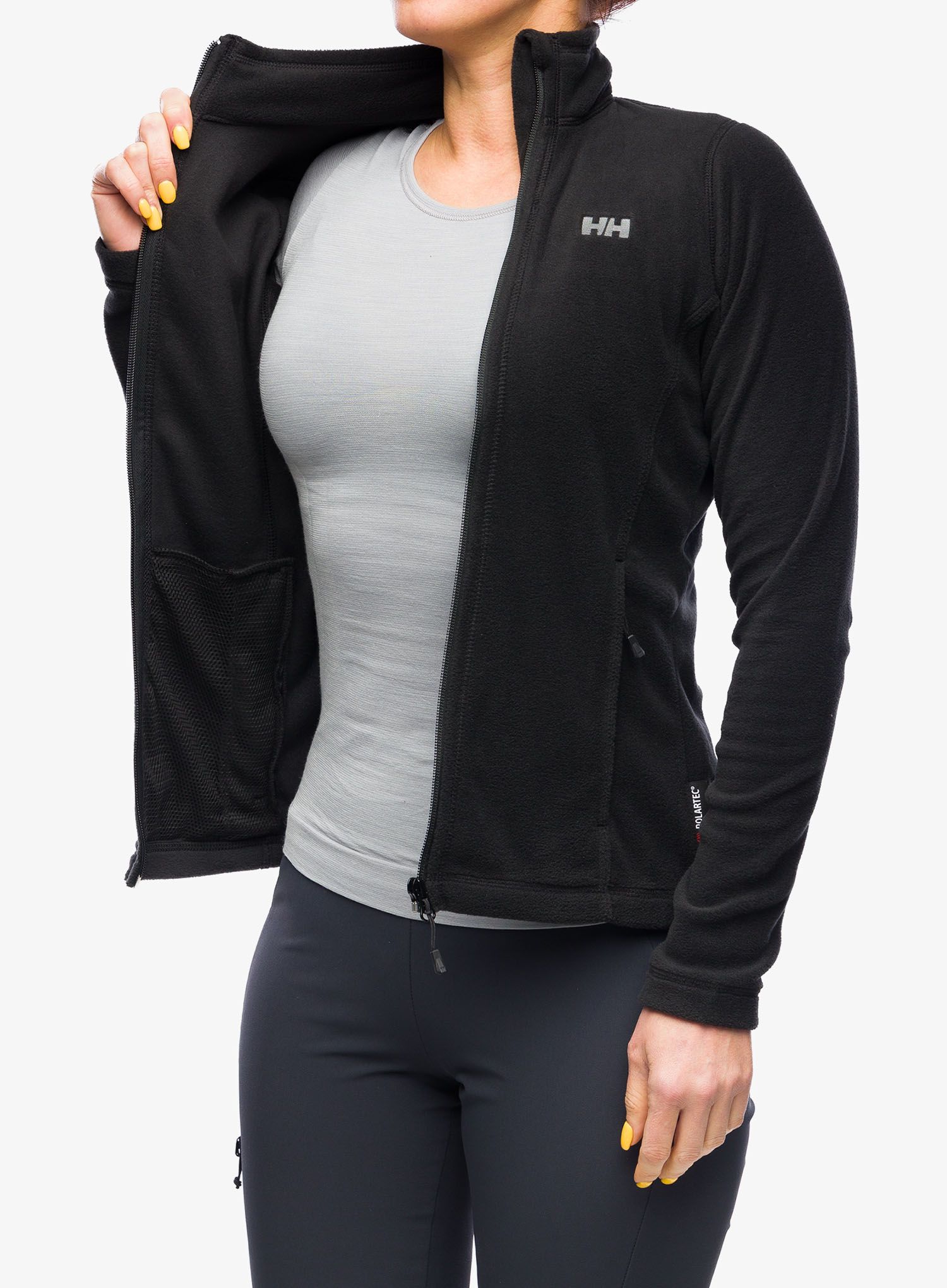 Fleece mikina dámská Helly Hansen Daybreaker Fleece Jacket - black