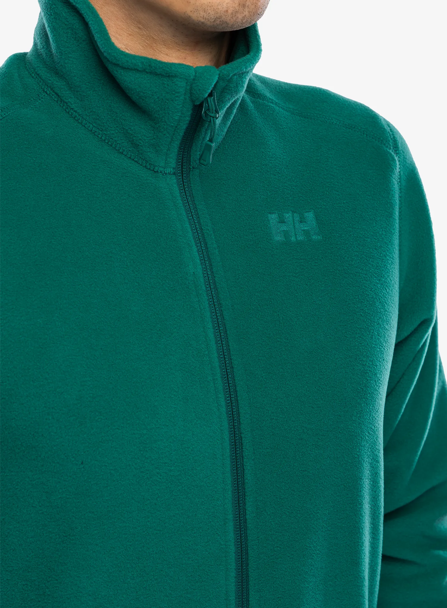 Fleece mikina Helly Hansen Daybreaker Fleece Jacket - emerald