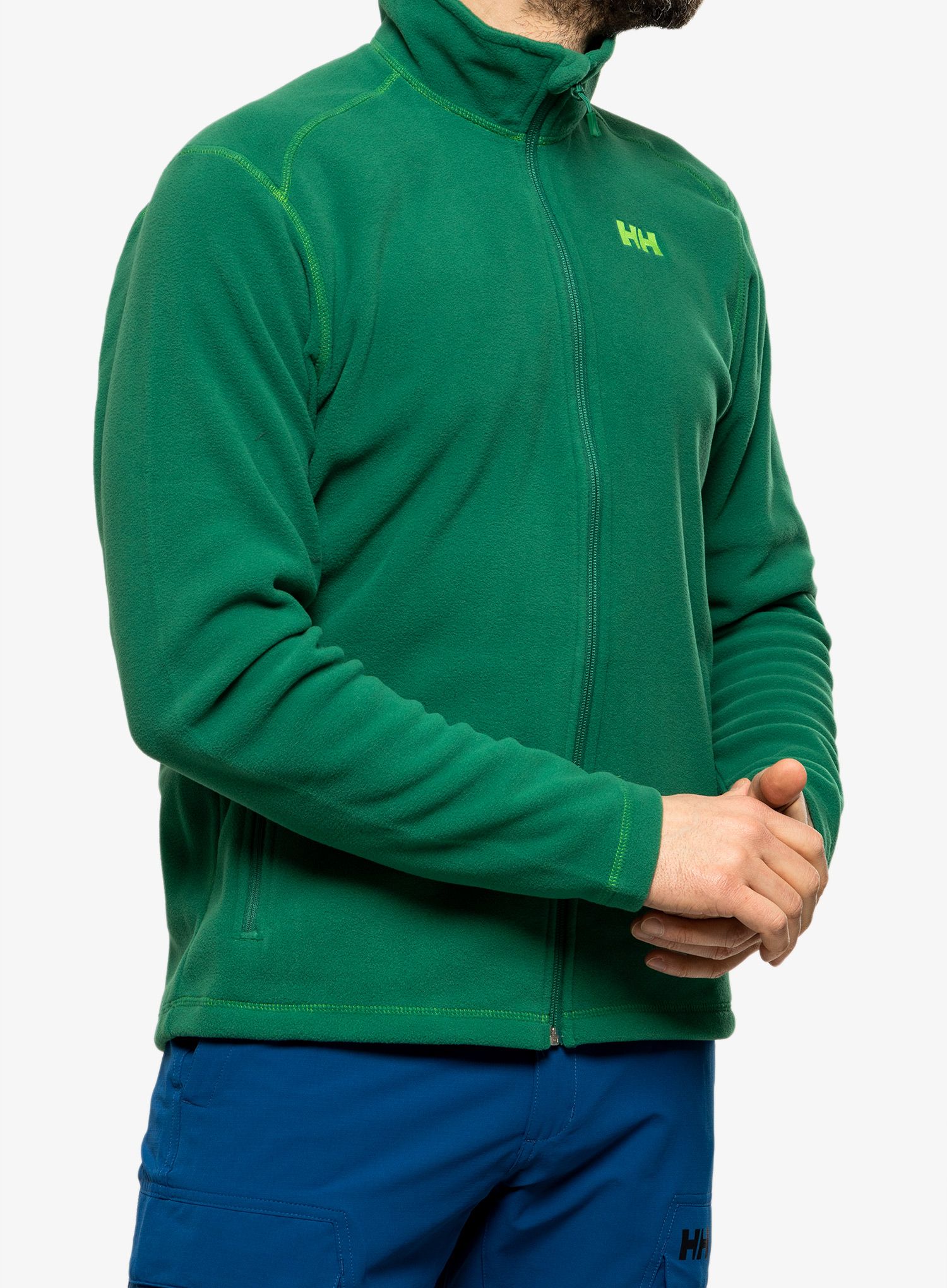 Fleece mikina pánská Helly Hansen Daybreaker Fleece Jacket - malachite