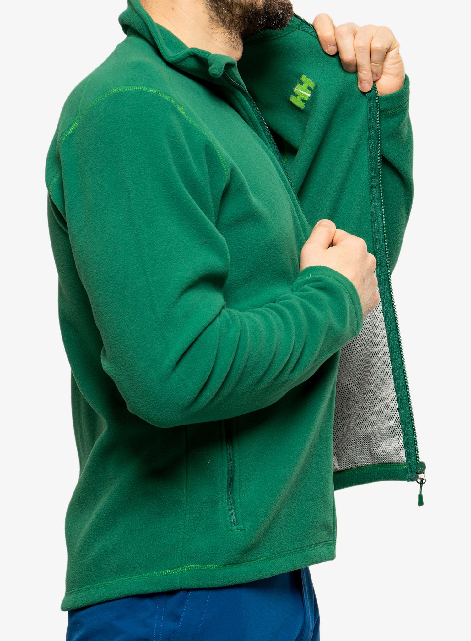 Fleece mikina pánská Helly Hansen Daybreaker Fleece Jacket - malachite