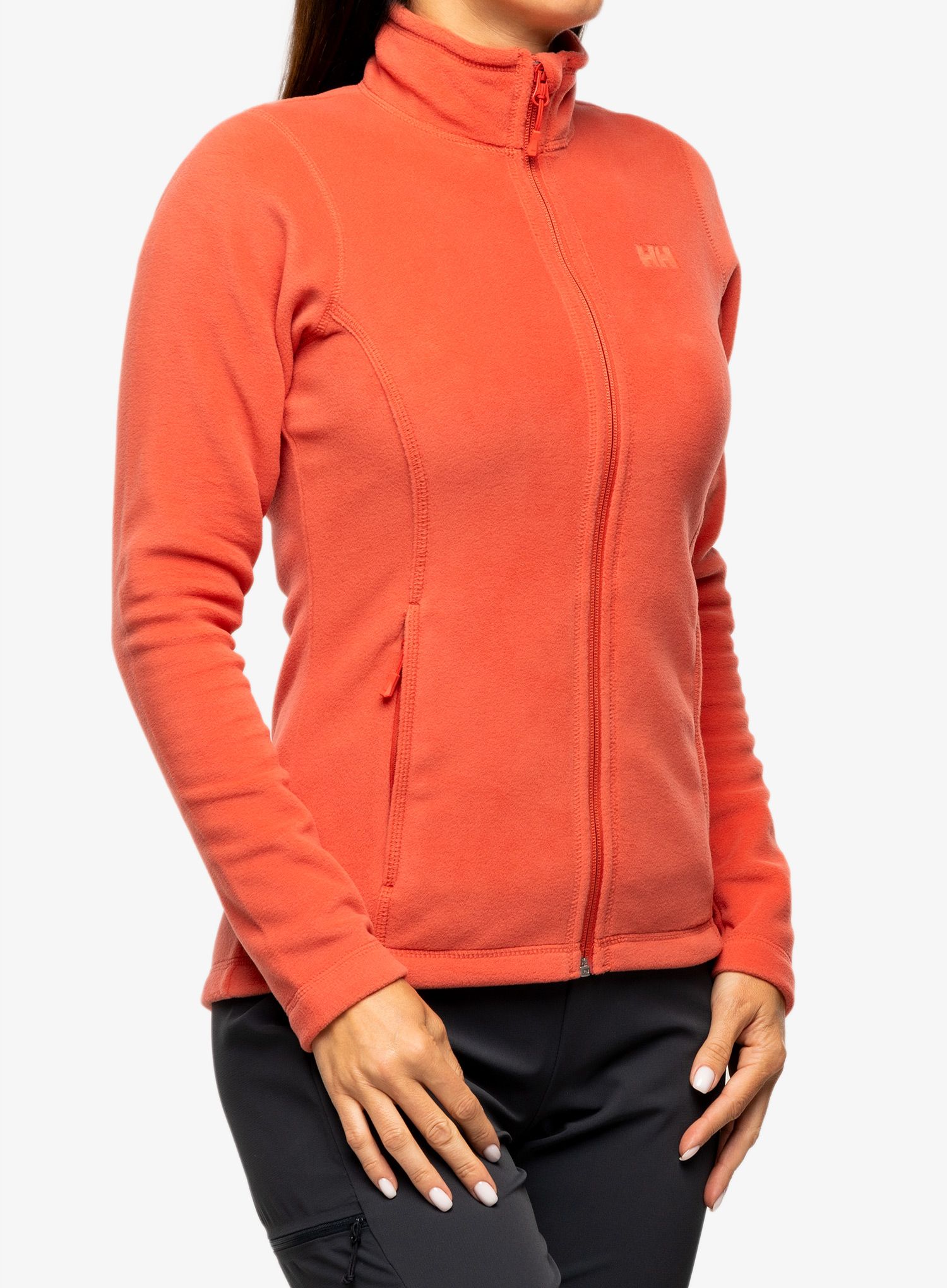 Dámská mikina Helly Hansen Daybreaker Fleece Jacket - poppy red/hickory