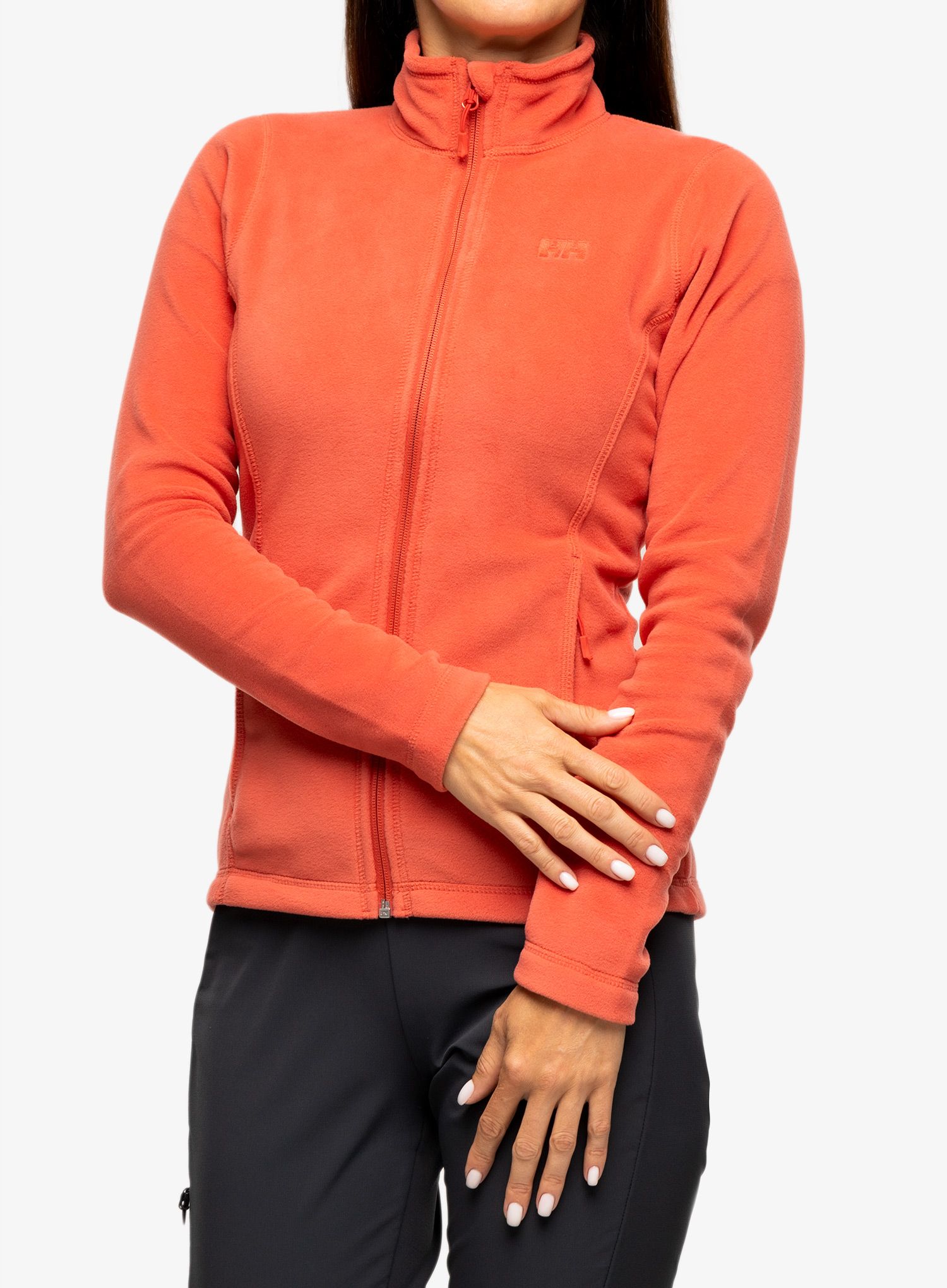 Dámská mikina Helly Hansen Daybreaker Fleece Jacket - poppy red/hickory