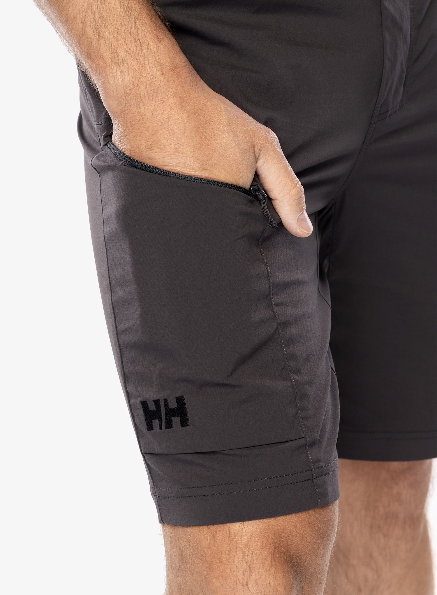 Outdoorové kraťasy Helly Hansen Elv Light Tur Shorts - ebony