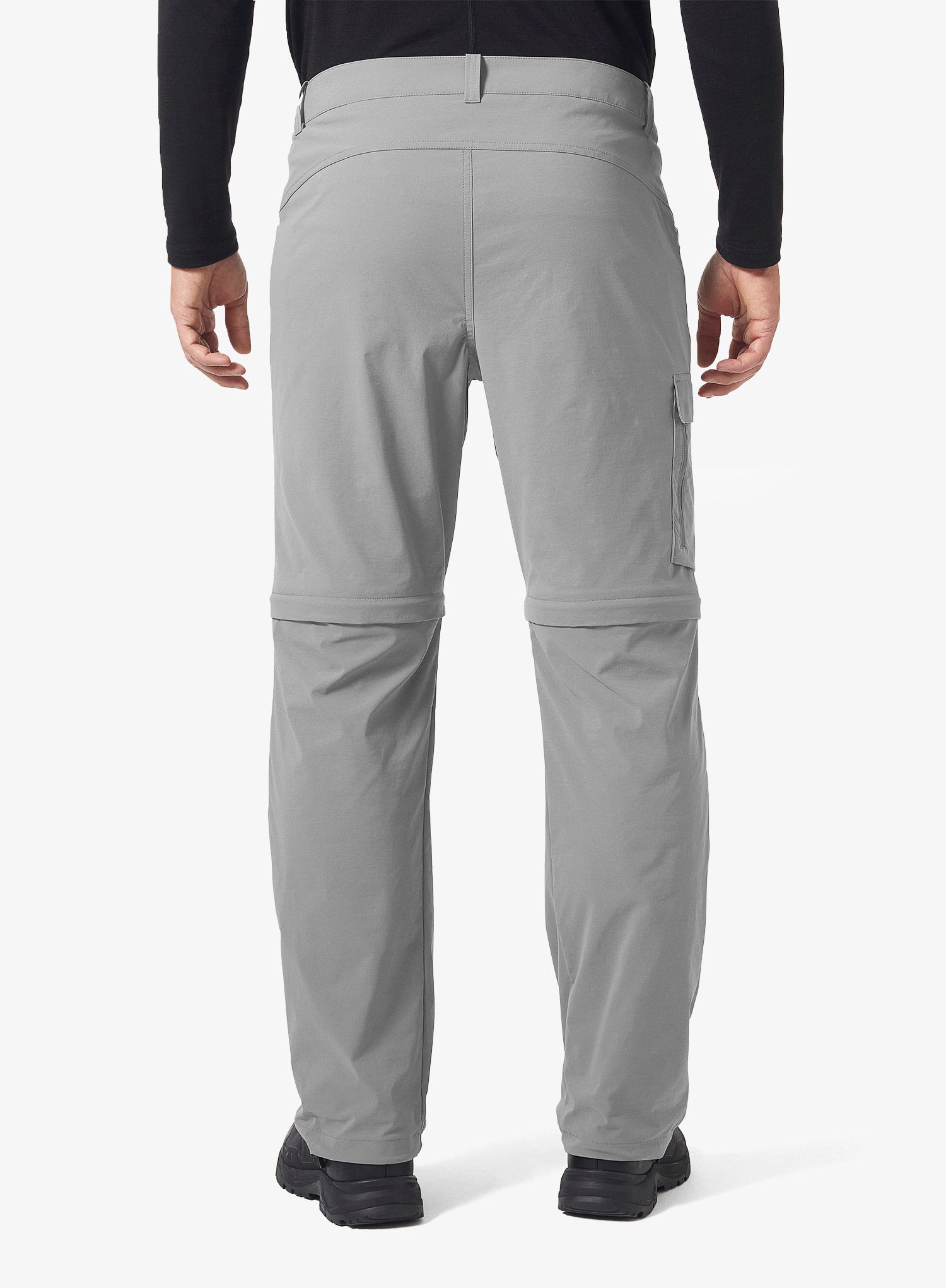 Kalhoty s odepínacími nohavicemi Helly Hansen Elv Light Zip Off Pant - concrete
